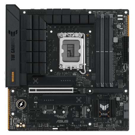 Материнська плата ASUS TUF GAMING B760M-PLUS II (TUF GAMING B760M-PLUS II) (Socket 1700, Intel B760, Micro-ATX)