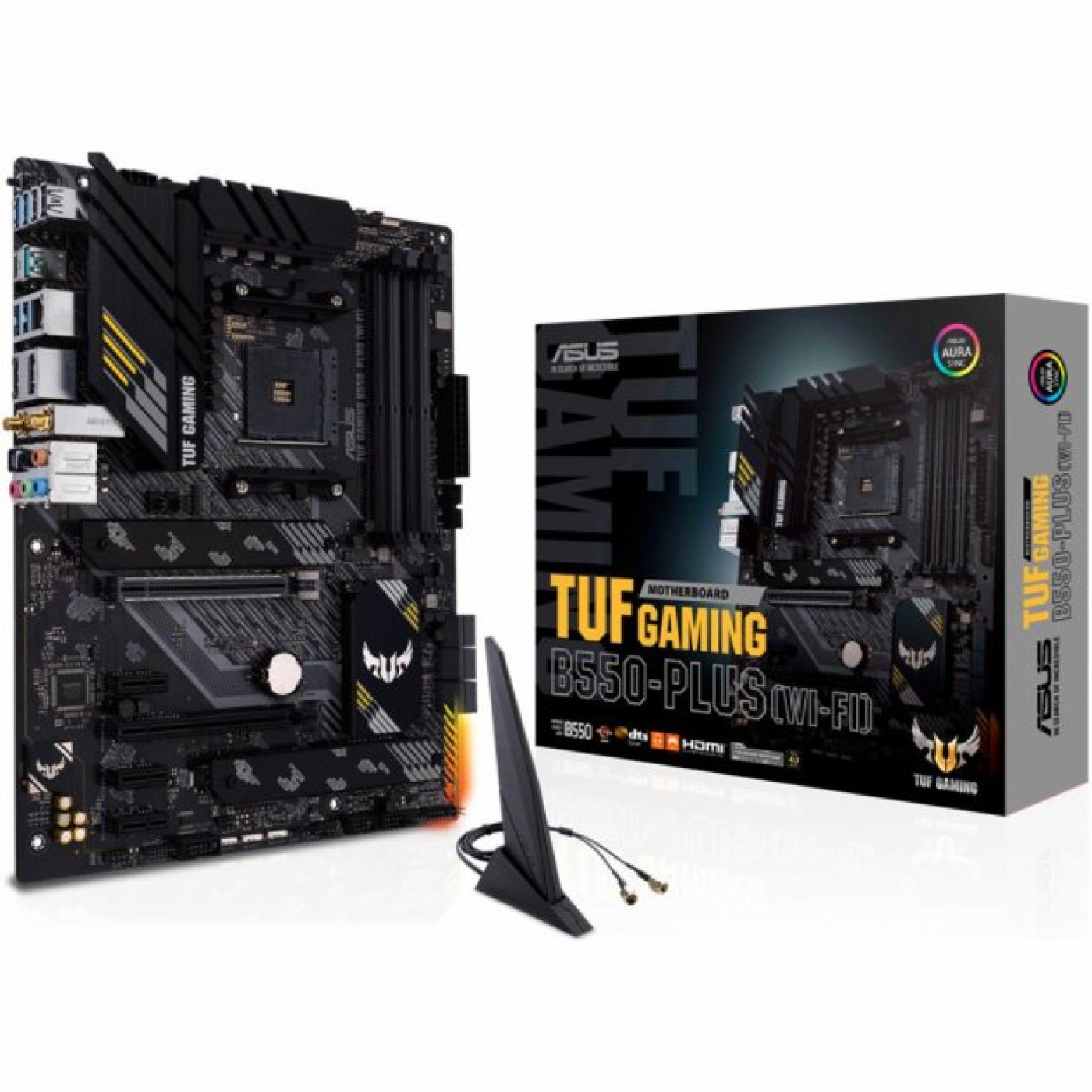 Материнська плата ASUS TUF Gaming B550-PLUS WIFI II (TUF GAMING B550-PLUS WIFI II) (Socket AM4, AMD B550, ATX)