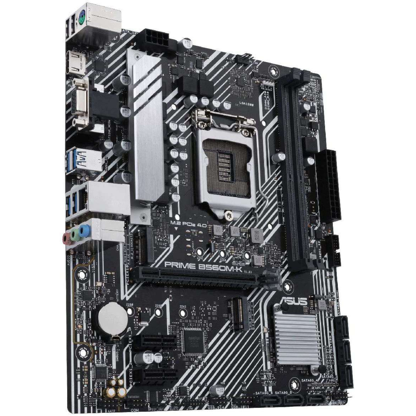 Материнская плата ASUS PRIME B560M-K (PRIME B560M-K) (Socket 1200, Intel B560, Micro-ATX) Б/у