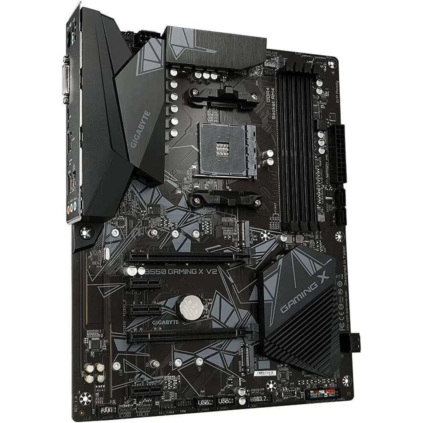 Материнська плата Gigabyte B550 Gaming X V2 (B550 GAMING X V2) (Socket AM4, AMD B550, ATX)
