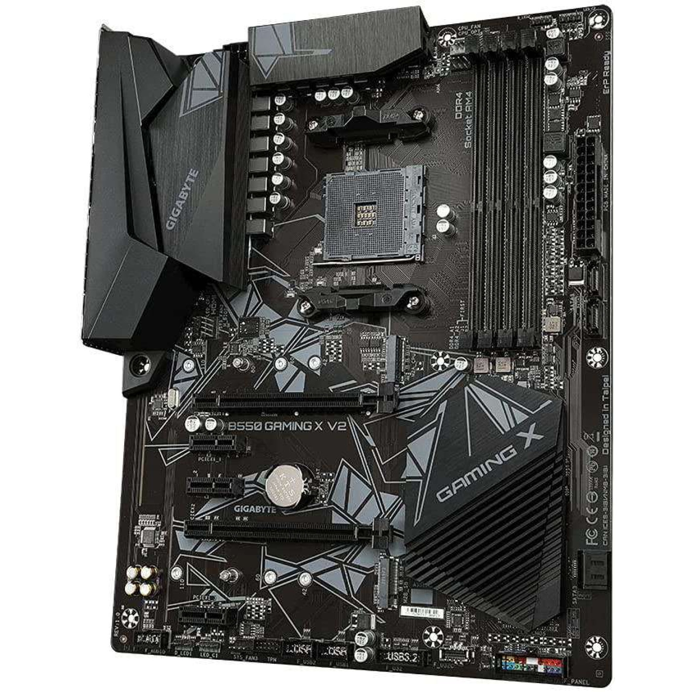 Материнська плата Gigabyte B550 Gaming X V2 (B550 GAMING X V2) (Socket AM4, AMD B550, ATX)