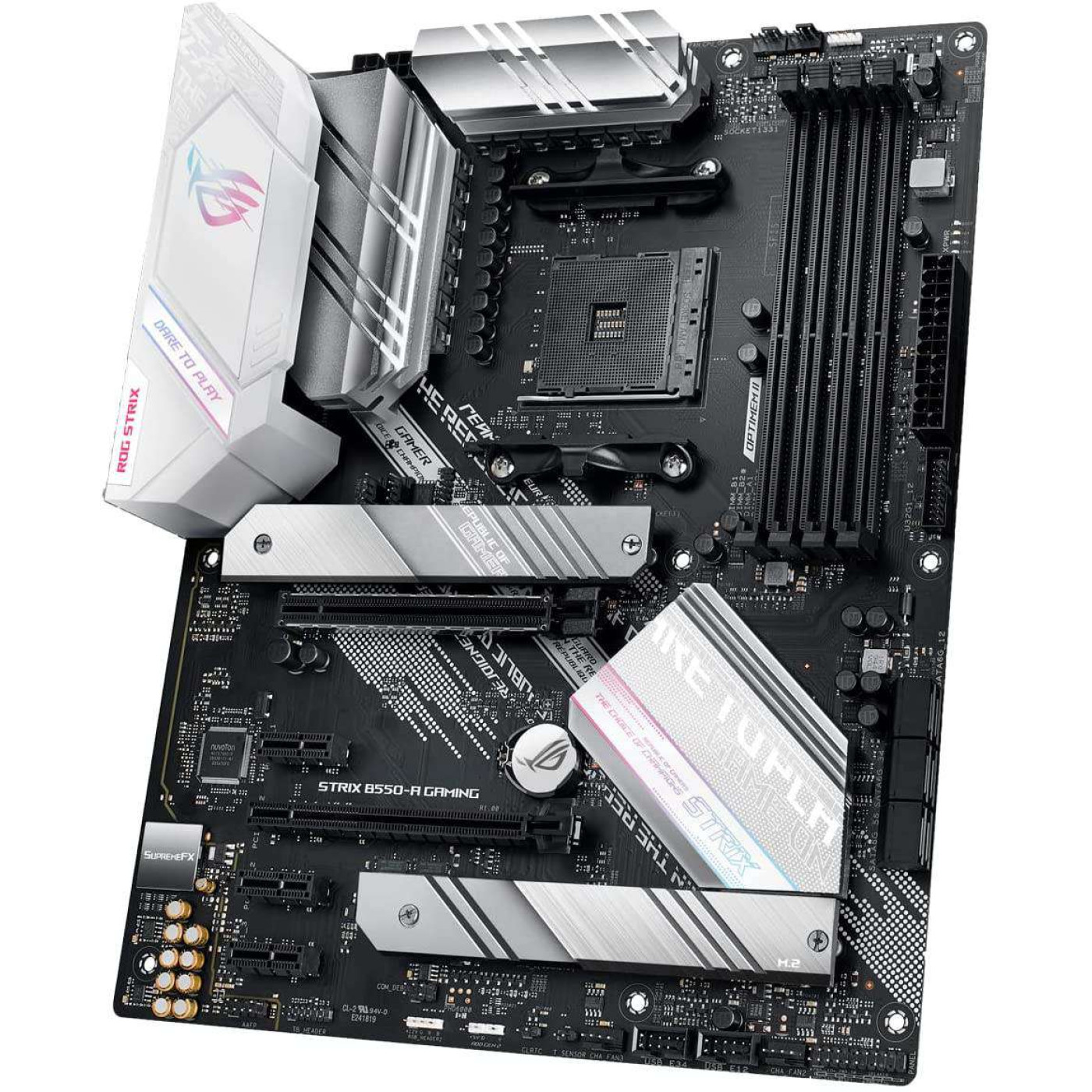 Материнская плата ASUS ROG STRIX B550-A Gaming (ROG STRIX B550-A GAMING) (Socket AM4, AMD B550, ATX) U1