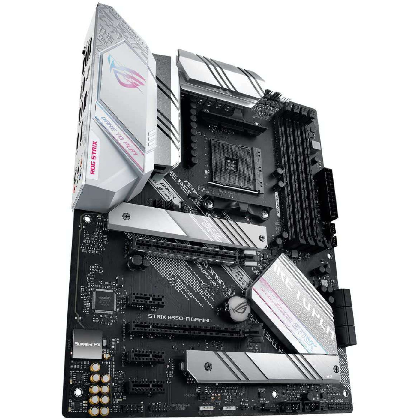 Материнская плата ASUS ROG STRIX B550-A Gaming (ROG STRIX B550-A GAMING) (Socket AM4, AMD B550, ATX) U1