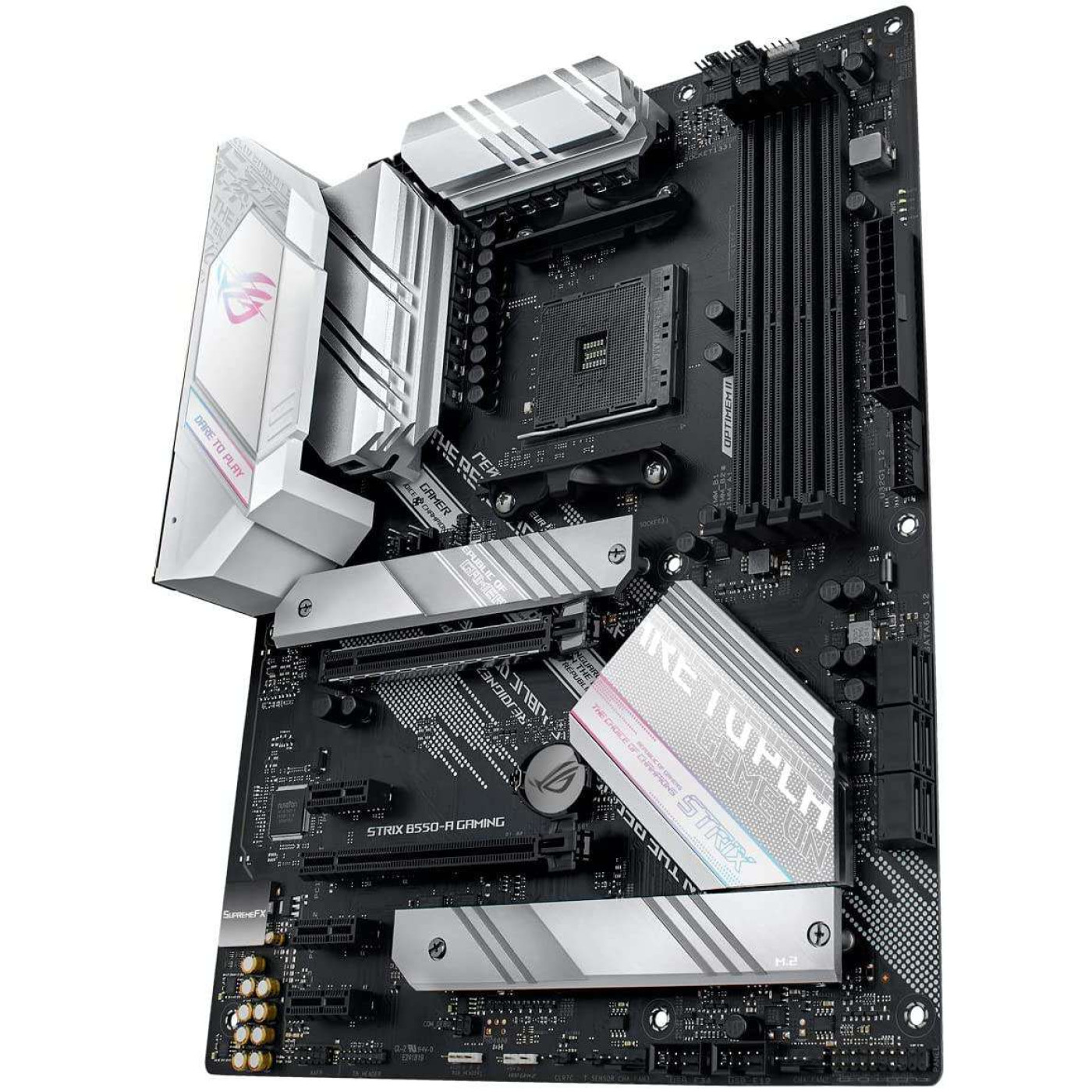 Материнская плата ASUS ROG STRIX B550-A Gaming (ROG STRIX B550-A GAMING) (Socket AM4, AMD B550, ATX) U1