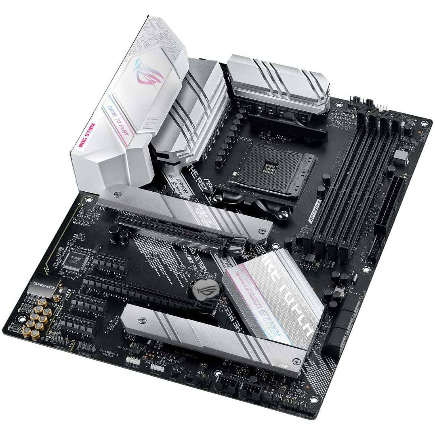Материнская плата ASUS ROG STRIX B550-A Gaming (ROG STRIX B550-A GAMING) (Socket AM4, AMD B550, ATX) U1