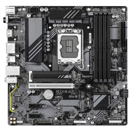 Материнська плата GIGABYTE B760M DS3H WIFI6E GEN5 (B760M DS3H WIFI6E GEN5) (Socket 1700, Intel B760, Micro-ATX)