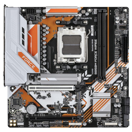Материнська плата GIGABYTE B850M FORCE WIFI6E (B850M FORCE WIFI6E) (Socket AM5, AMD B850, Micro-ATX)