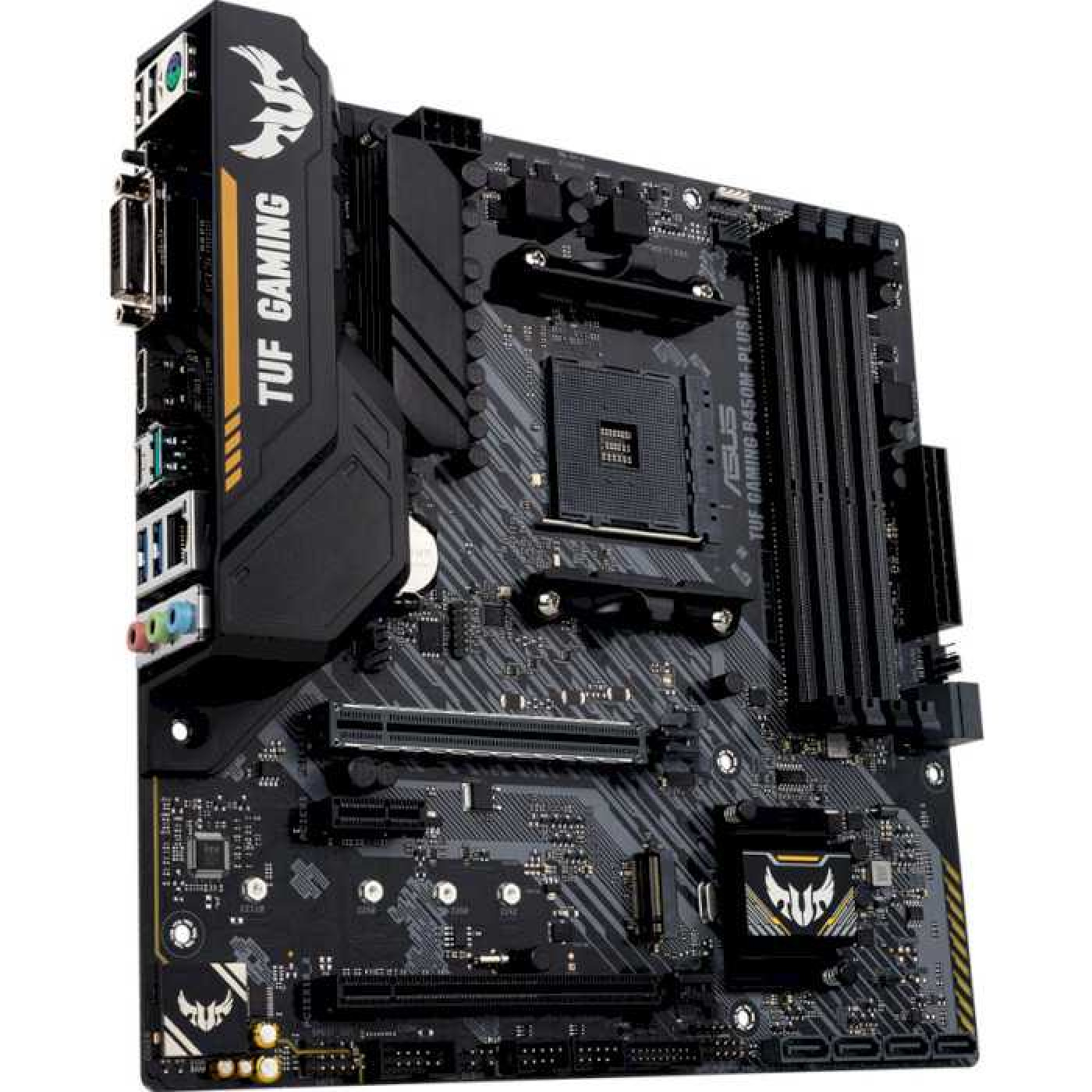 Материнская плата ASUS TUF Gaming B450M-Plus II (TUF GAMING B450M-PLUS II) (Socket AM4, AMD B450, Micro-ATX) U1