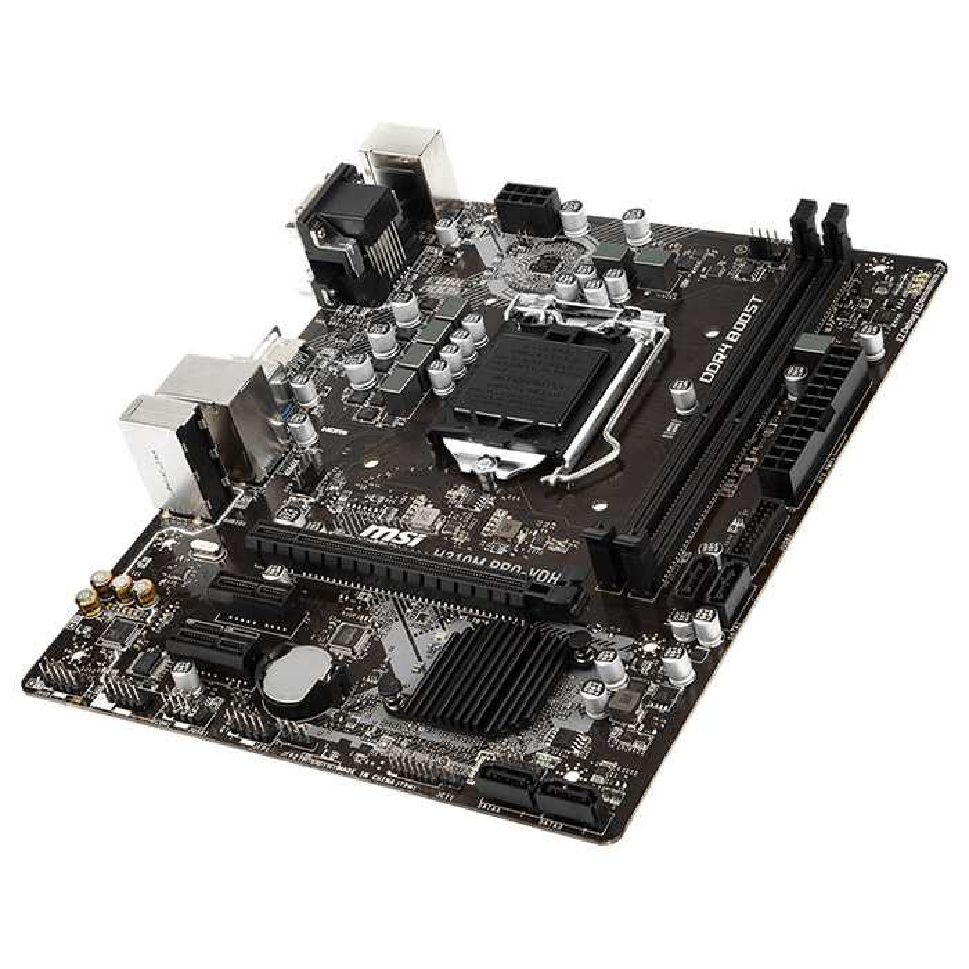 Материнська плата MSI H310M Pro-VDH (H310M Pro-VDH) (Socket 1151 v2, Intel H310, Micro-ATX) Б/в