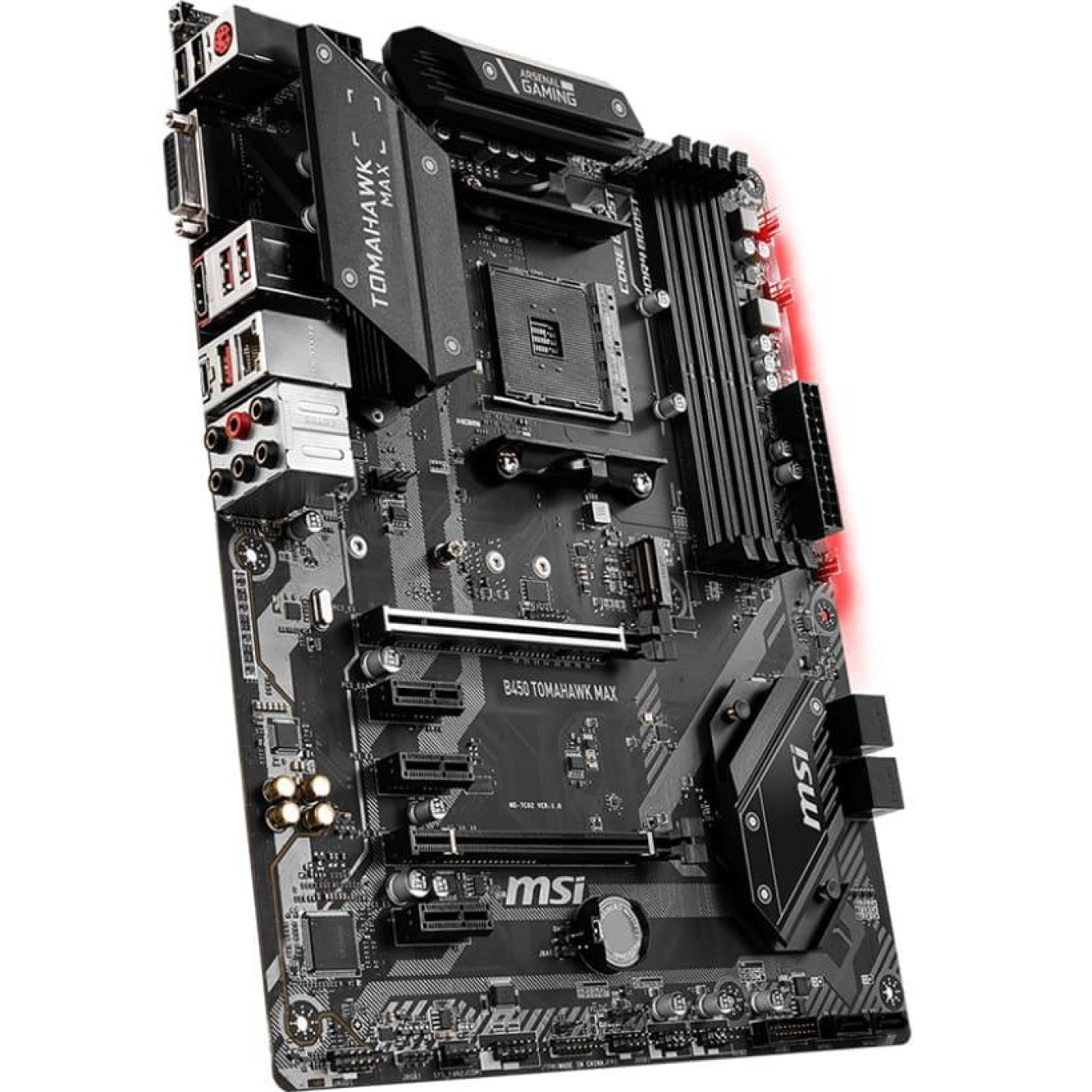 Материнська плата MSI B450 Tomahawk Max (B450 TOMAHAWK MAX) (Socket AM4, AMD B450, ATX) Б/в,U1