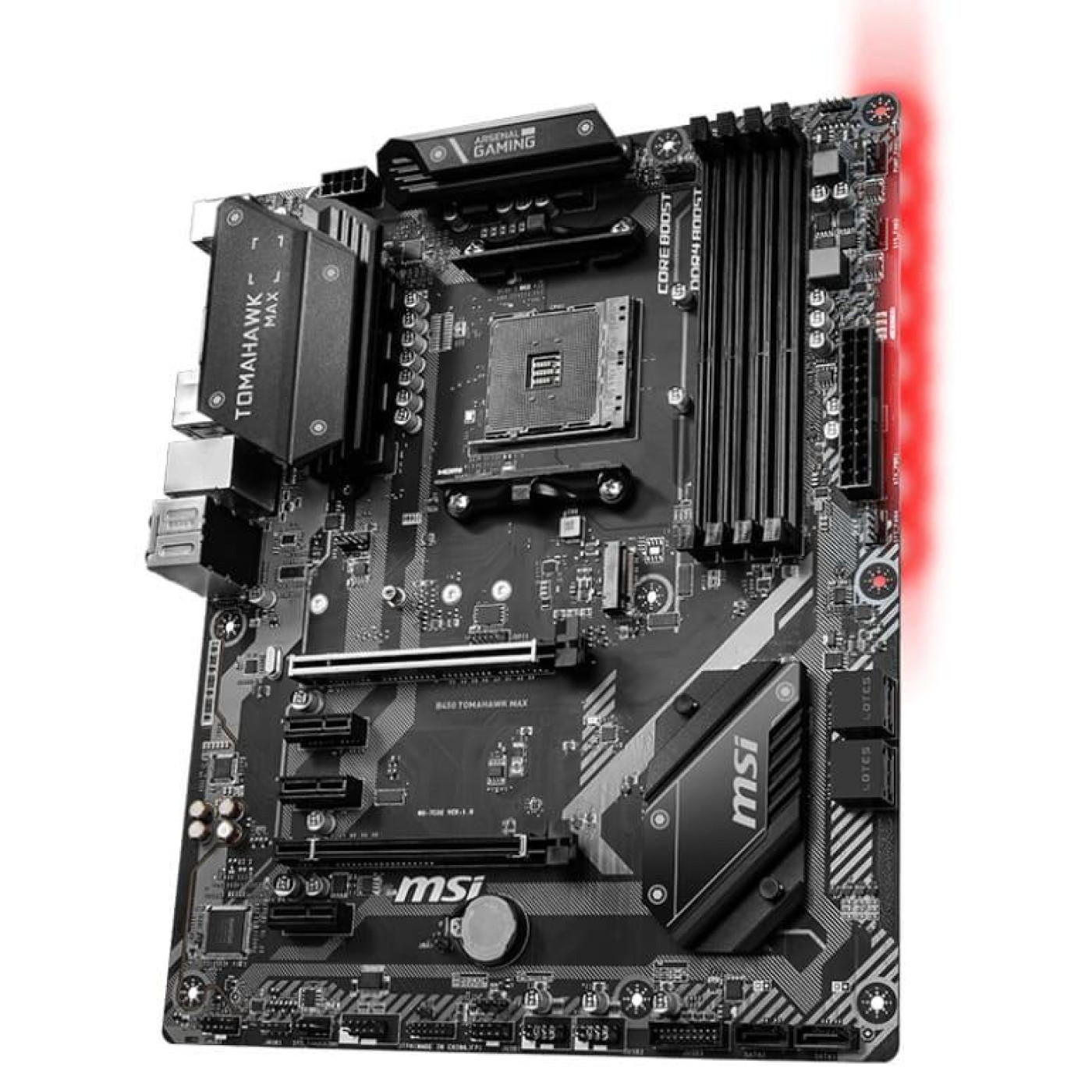 Материнська плата MSI B450 Tomahawk Max (B450 TOMAHAWK MAX) (Socket AM4, AMD B450, ATX) Б/в,U1