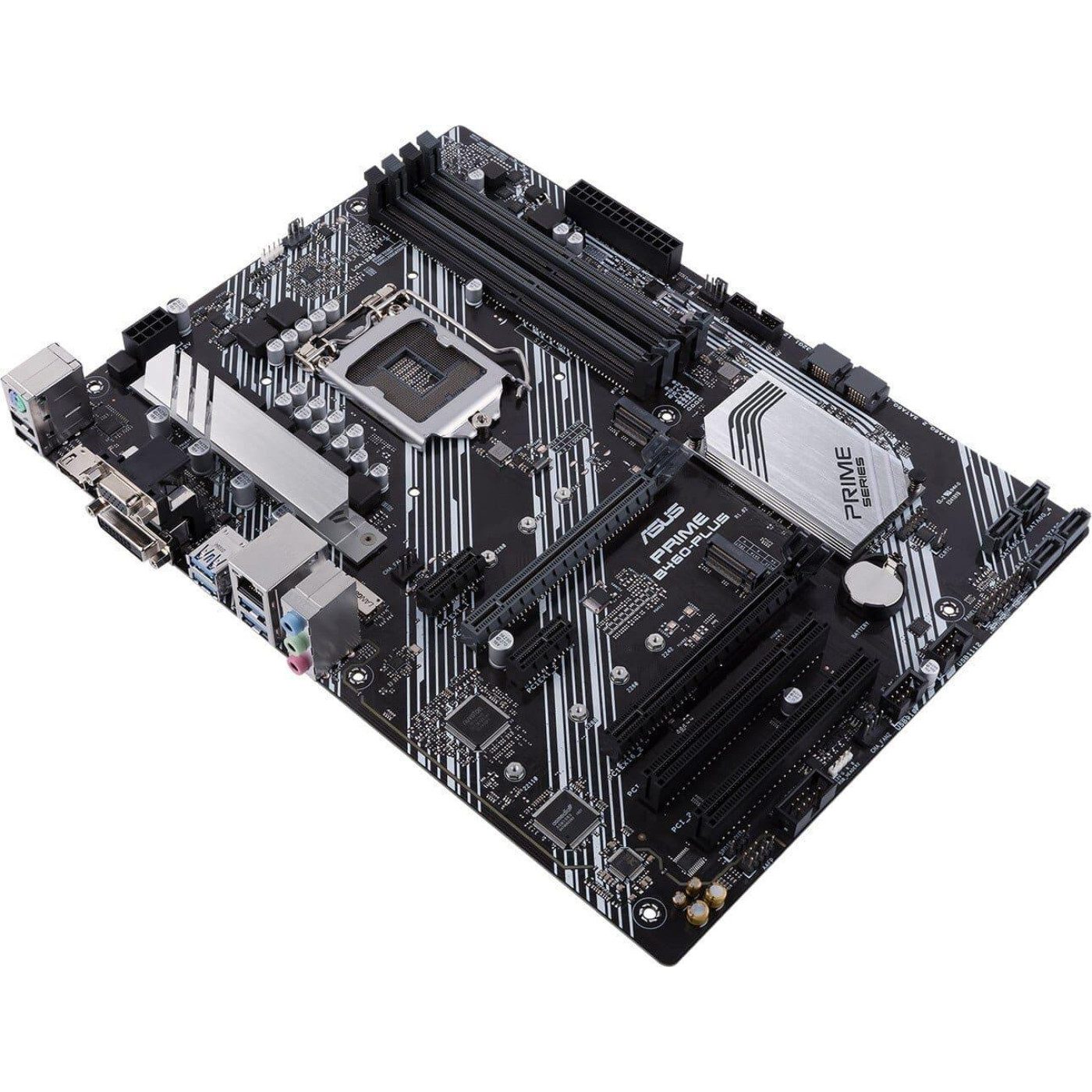 Материнская плата ASUS PRIME B460-Plus (Prime B460-Plus) (Socket 1200, Intel B460, ATX) Б/у,U1