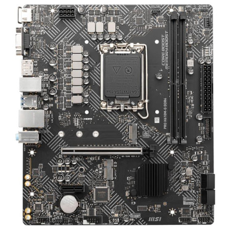 Материнська плата MSI PRO H610M-G (PRO H610M-G) (Socket 1700, Intel H610, Micro-ATX)