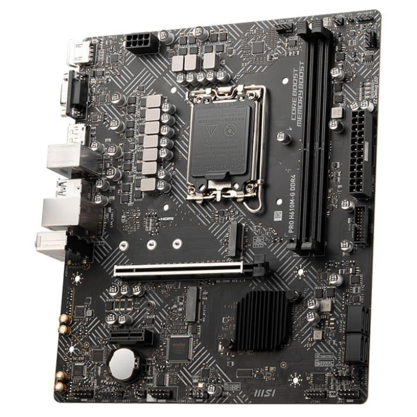 Материнська плата MSI PRO H610M-G (PRO H610M-G) (Socket 1700, Intel H610, Micro-ATX)