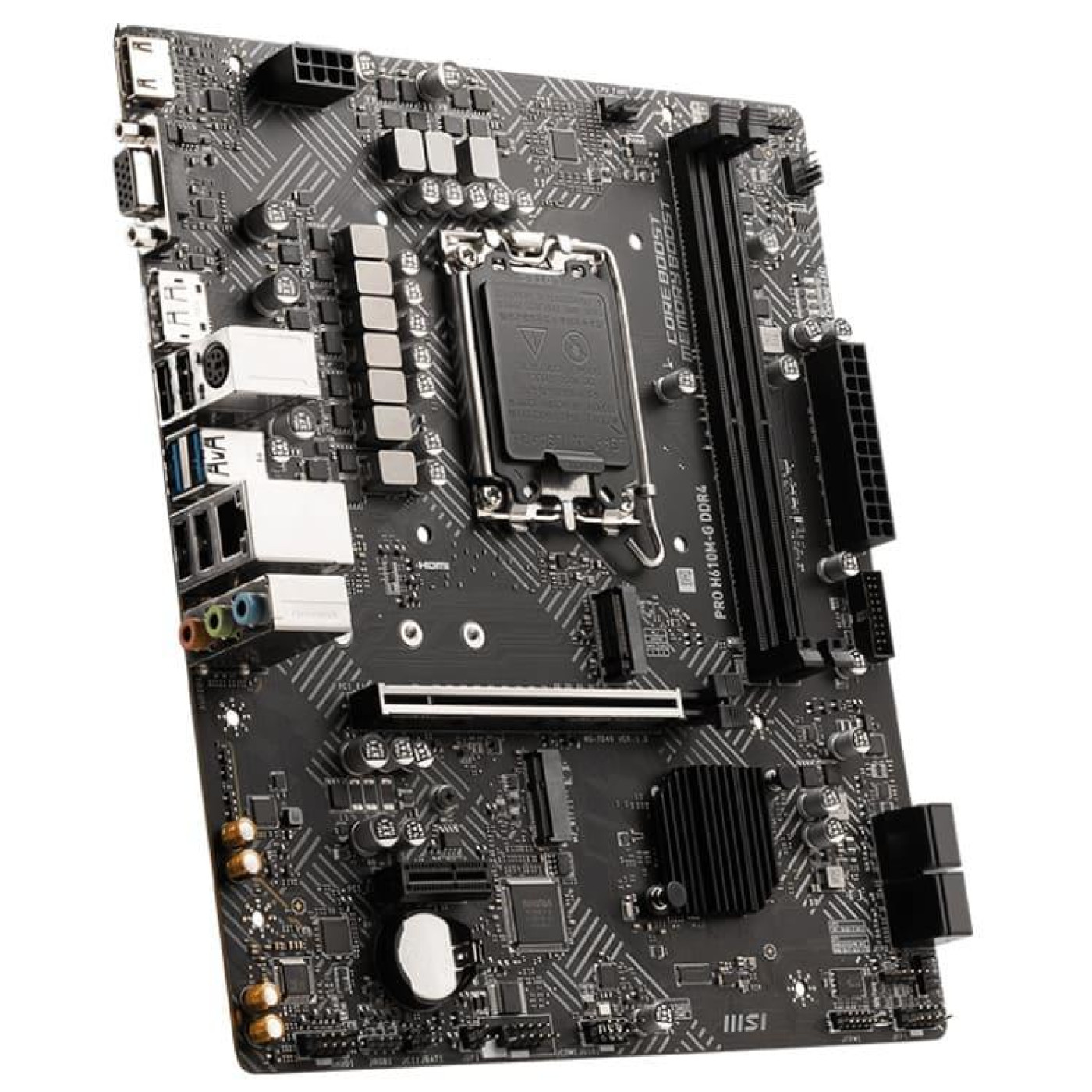 Материнська плата MSI PRO H610M-G (PRO H610M-G) (Socket 1700, Intel H610, Micro-ATX)