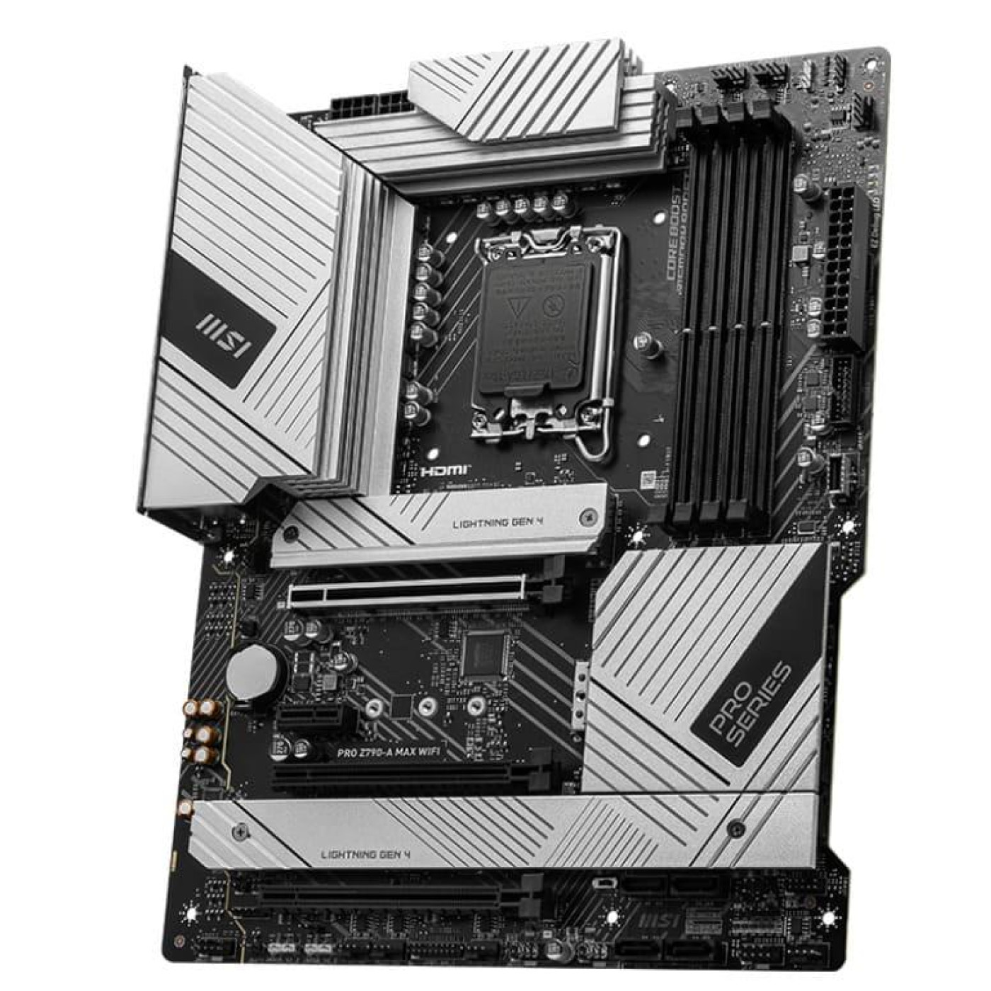 Материнська плата MSI PRO Z790-A MAX WIFI (PRO Z790-A MAX WIFI) (Socket 1700, Intel Z790, ATX) Б/в