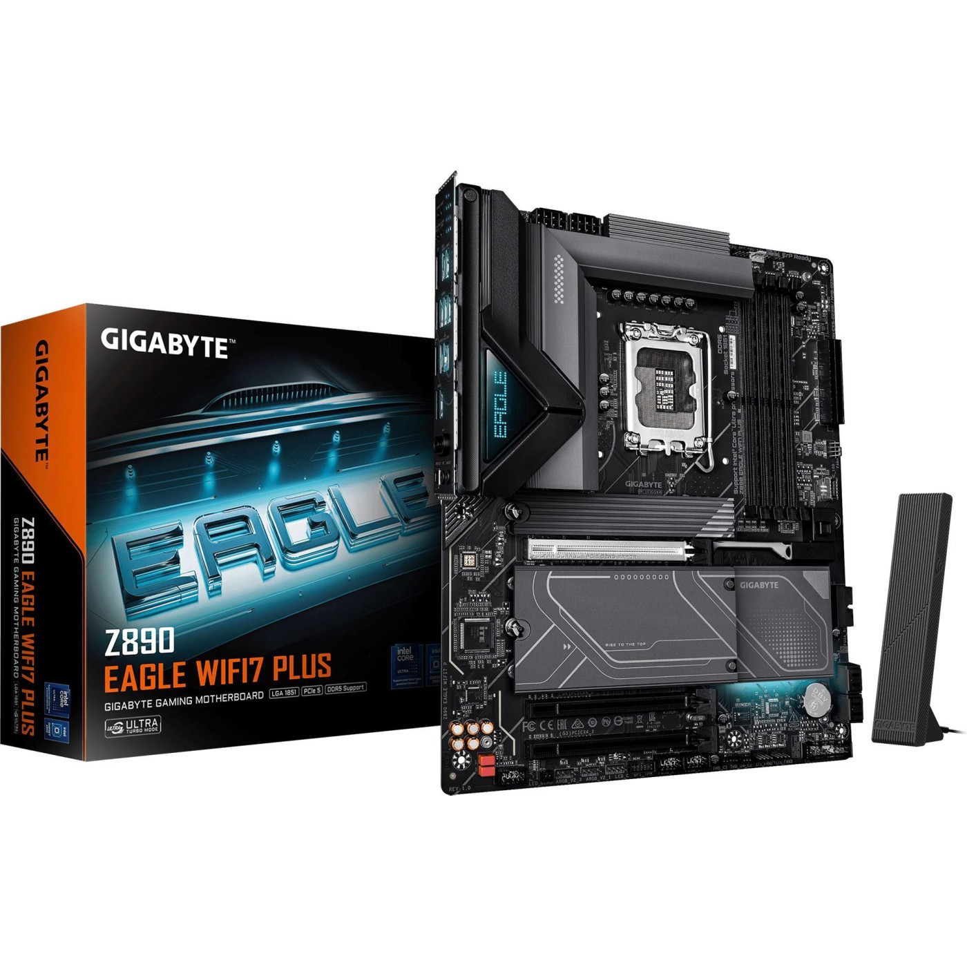 Материнська плата GIGABYTE Z890 EAGLE WIFI7 PLUS (Z890 EAGLE WIFI7 PLUS) (Socket 1851, Intel Z890, ATX)