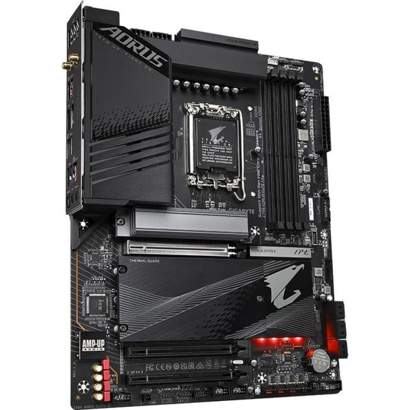 Материнская плата Gigabyte Z790 AORUS ELITE AX (Z790 AORUS ELITE AX 1.1) (Socket 1700, Intel Z790, ATX) Б/у