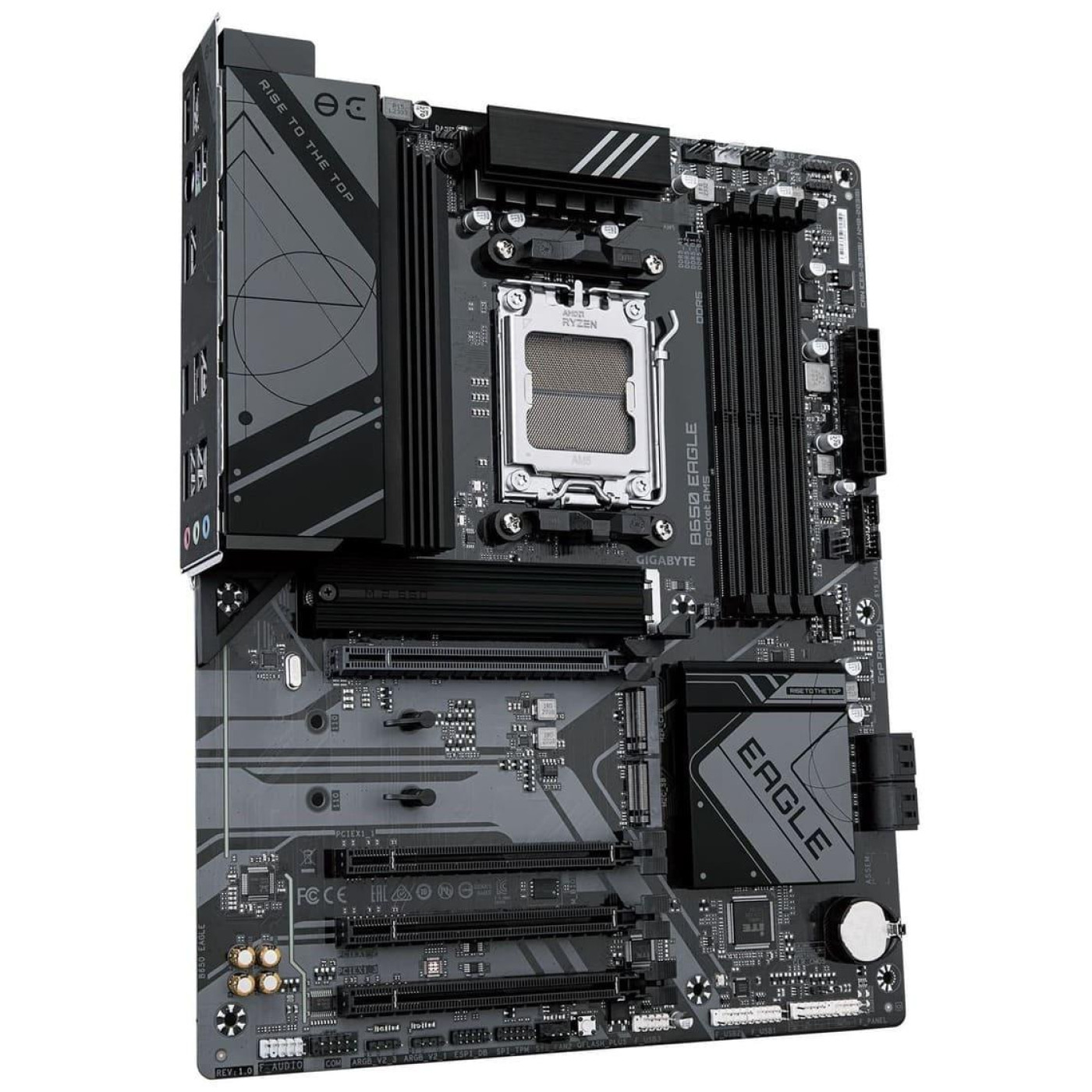 Материнська плата Gigabyte B650 EAGLE (B650 EAGLE) (Socket AM5, AMD B650, ATX)