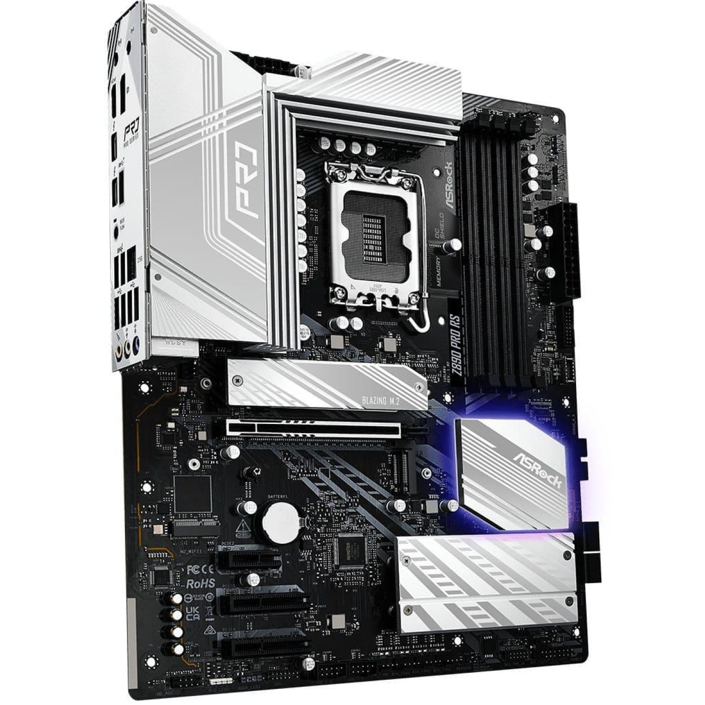 Материнская плата AsRock Z890 PRO RS (Z890 PRO RS) (Socket 1851, Intel Z890, ATX)