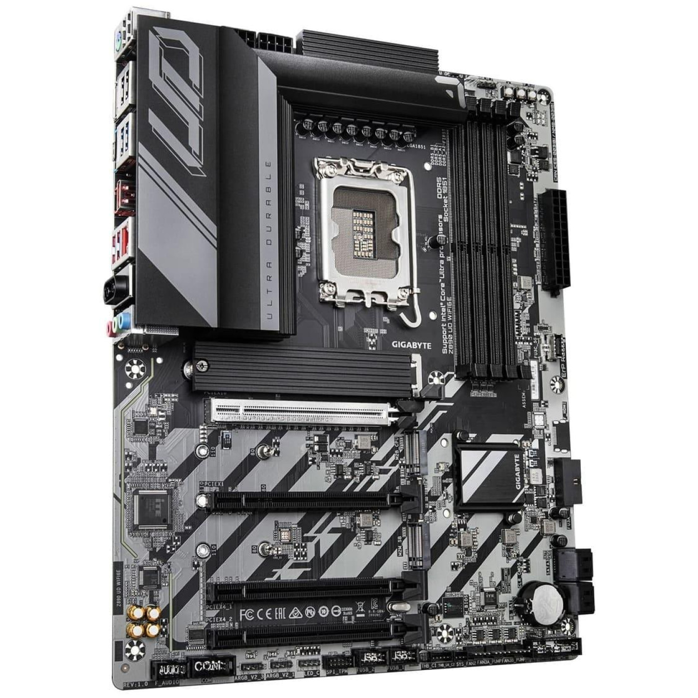 Материнська плата Gigabyte Z890 UD WIFI6E (Z890 UD WIFI6E) (Socket 1851, Intel Z890, ATX)