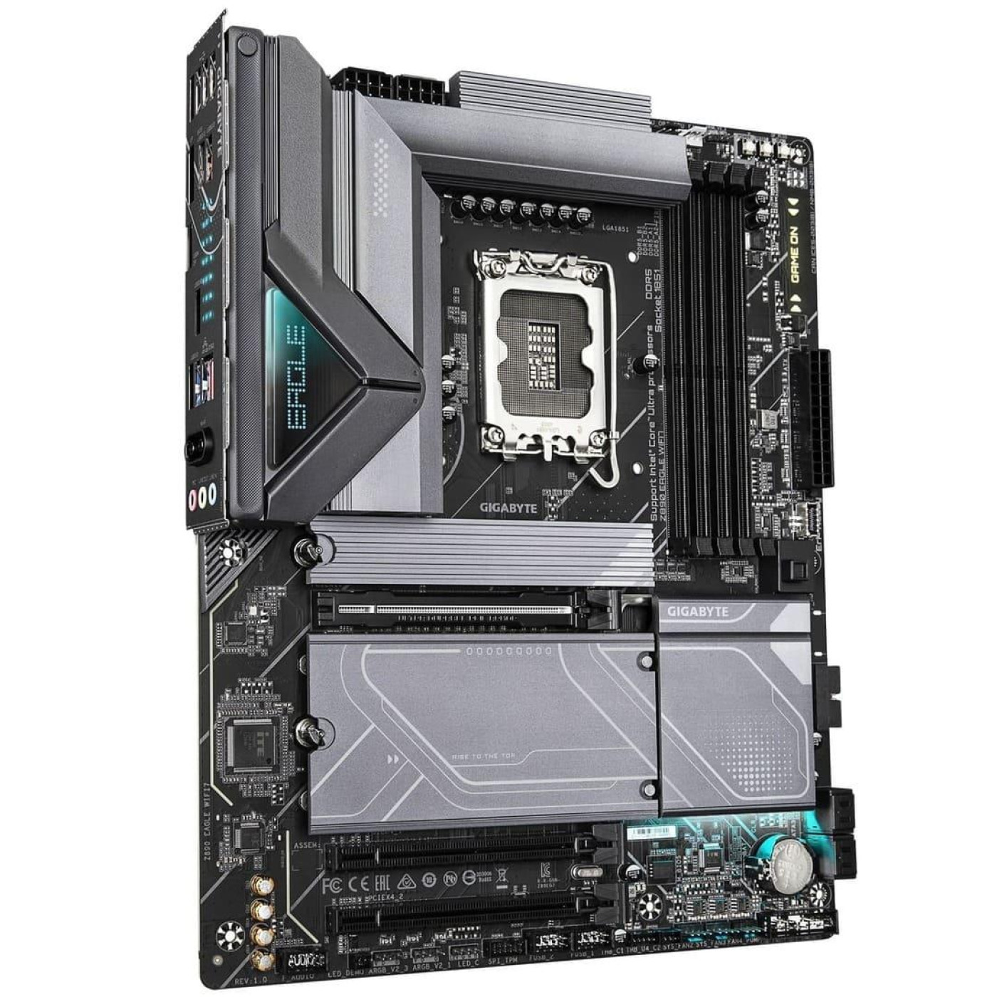 Материнська плата Gigabyte Z890 EAGLE WIFI7 (Z890 EAGLE WIFI7) (Socket 1851, Intel Z890, ATX)