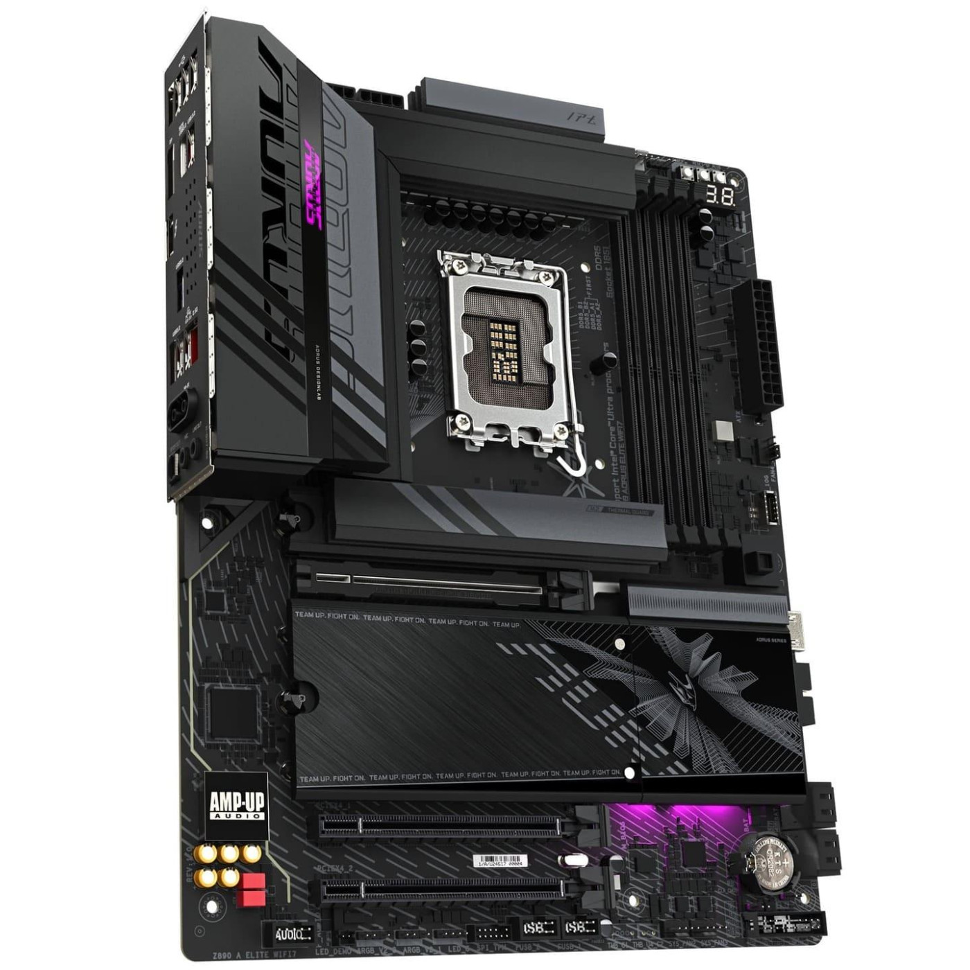 Материнська плата Gigabyte Z890 AORUS ELITE WIFI7 (Z890 AORUS ELITE WIFI7) (Socket 1851, Intel Z890, ATX)