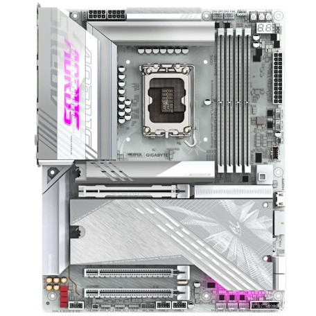 Материнська плата Gigabyte Z890 AORUS ELITE X ICE (Z890 AORUS ELITE X ICE) (Socket 1851, Intel Z890, ATX)