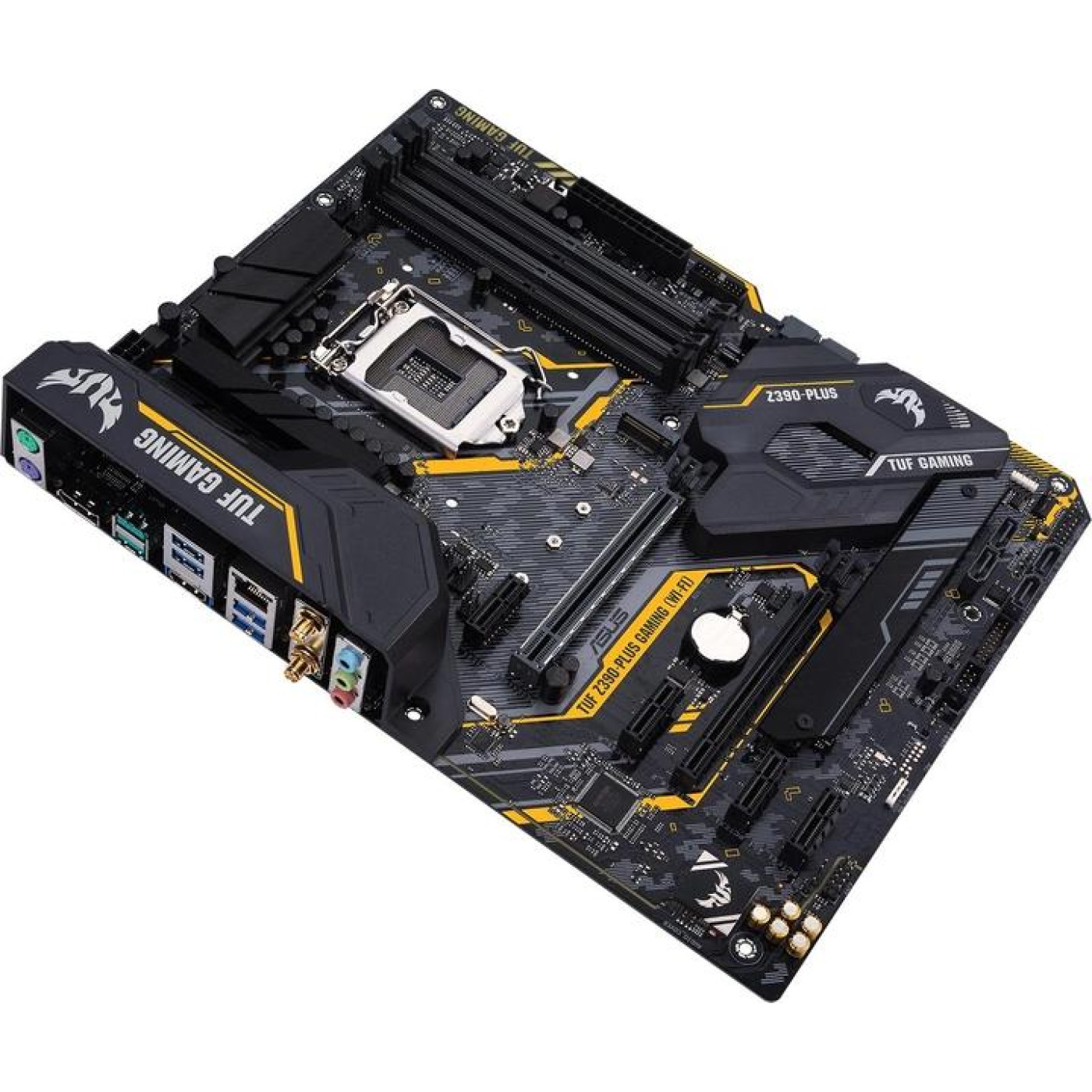 Материнська плата ASUS TUF Z390-Plus Gaming (TUF Z390-Plus Gaming) (Socket 1151 v2, Intel Z390, ATX) Б/в