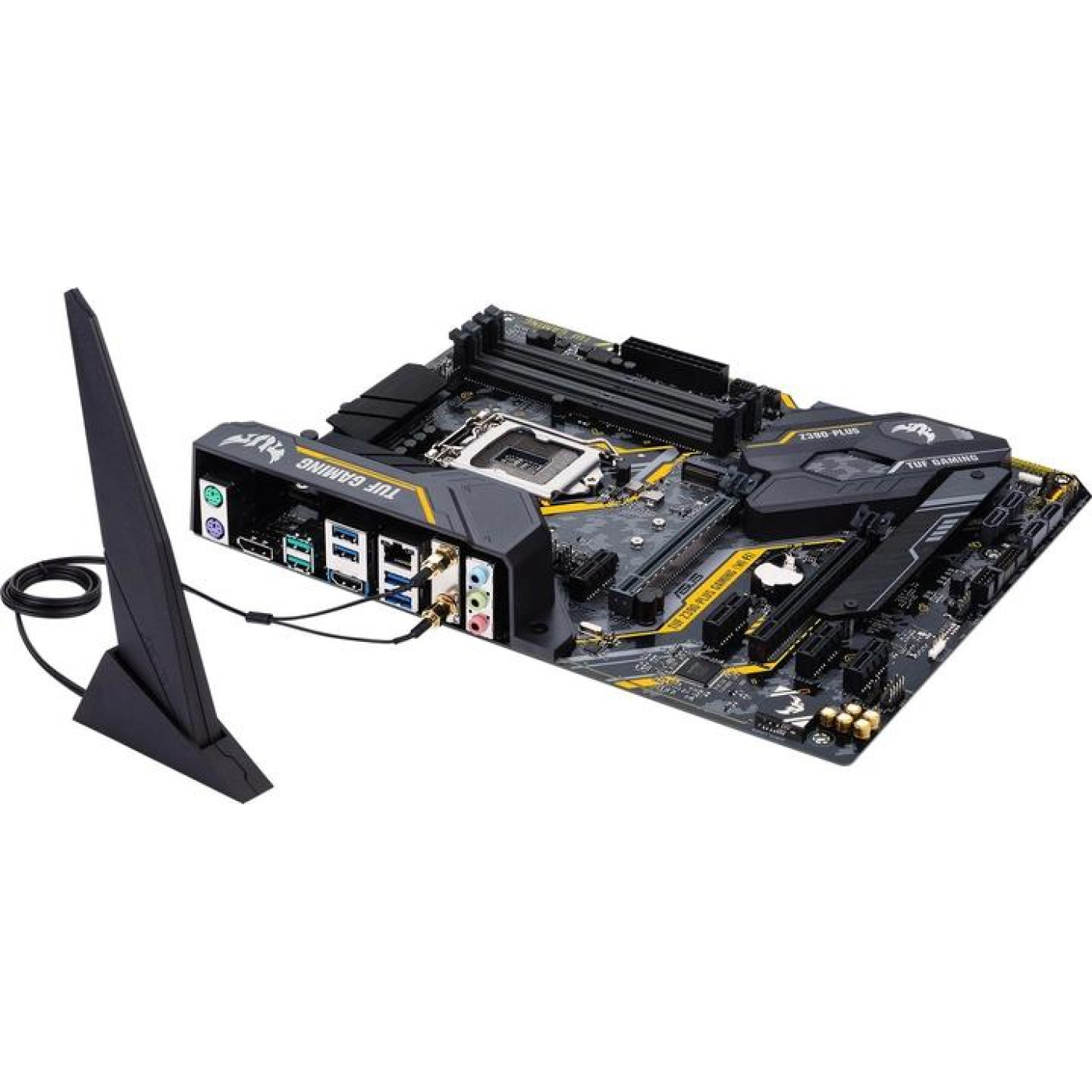 Материнська плата ASUS TUF Z390-Plus Gaming (TUF Z390-Plus Gaming) (Socket 1151 v2, Intel Z390, ATX) Б/в