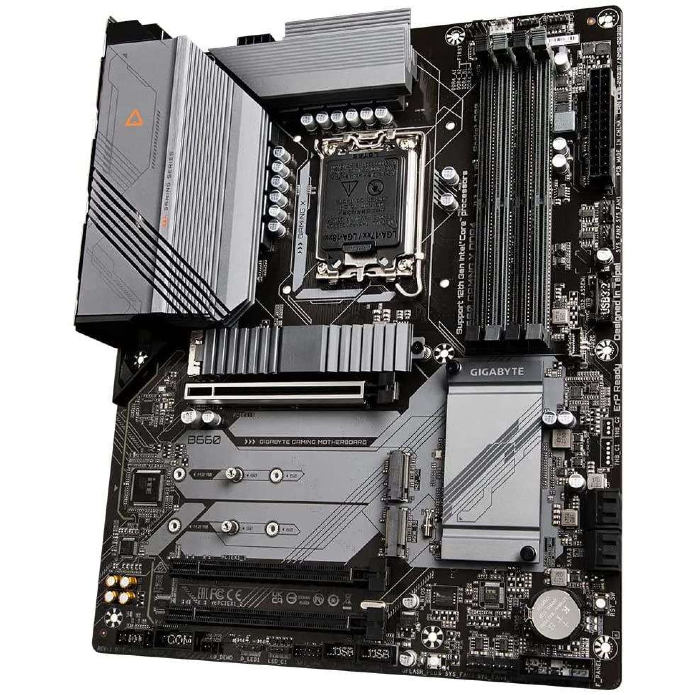 Материнская плата Gigabyte B660 GAMING X DDR4 (B660 GAMING X DDR4) (Socket 1700, Intel B660, ATX) Б/у
