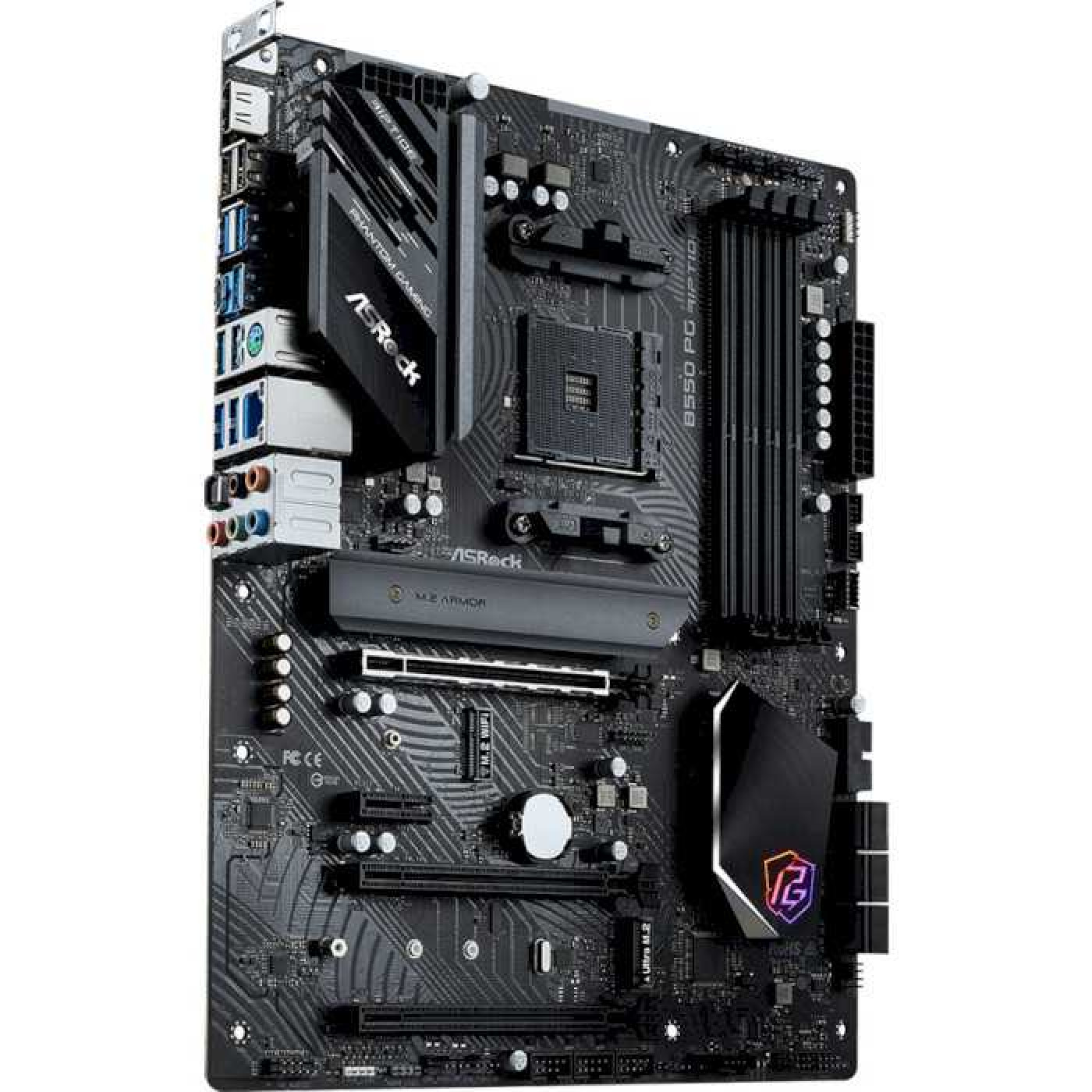 Материнська плата AsRock B550 PG Riptide (B550 PG Riptide) (Socket AM4, AMD B550, ATX)