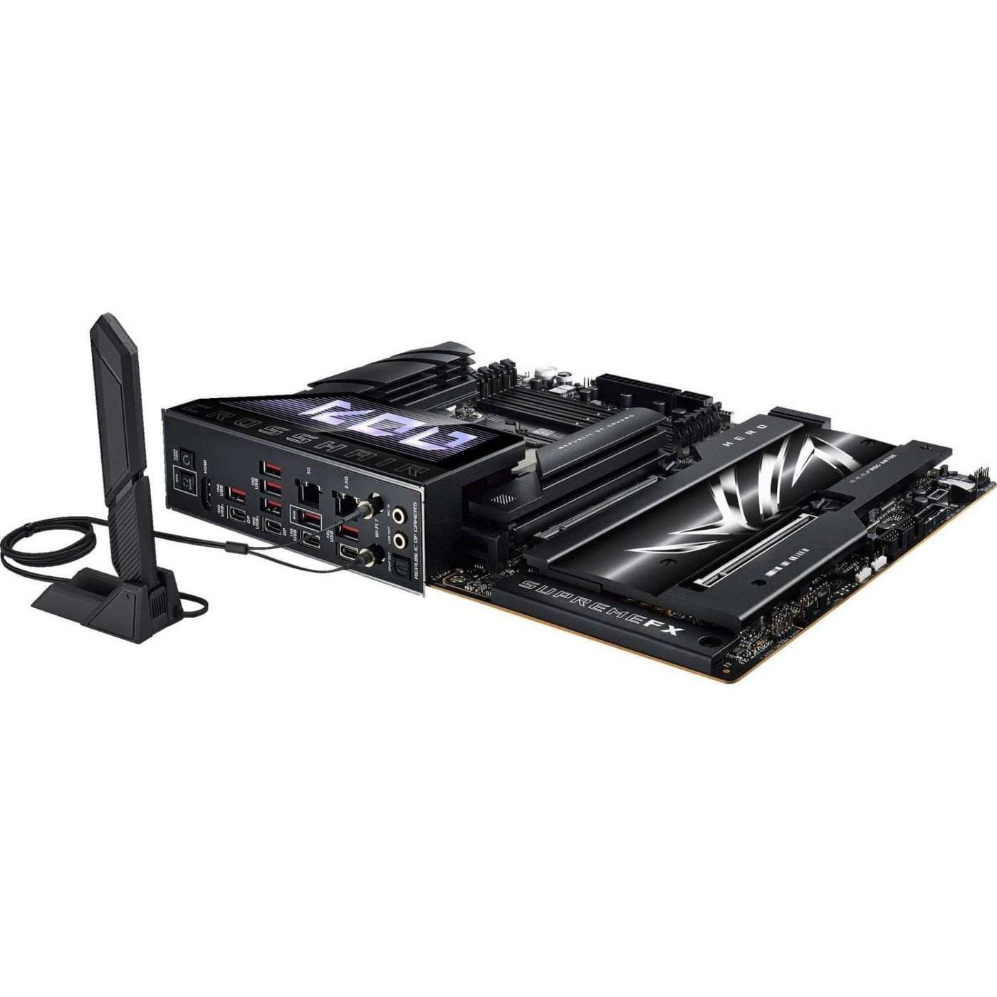 Материнська плата ASUS ROG CROSSHAIR X870E HERO WiFi (CROSSHAIR X870E HERO) (Socket AM5, ) Б/в