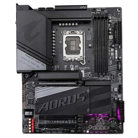 Материнська плата Gigabyte Z790 AORUS ELITE X WIFI7 (Z790 AORUS ELITE X WIFI7) (Socket 1700, Intel Z790, ATX) Б/в