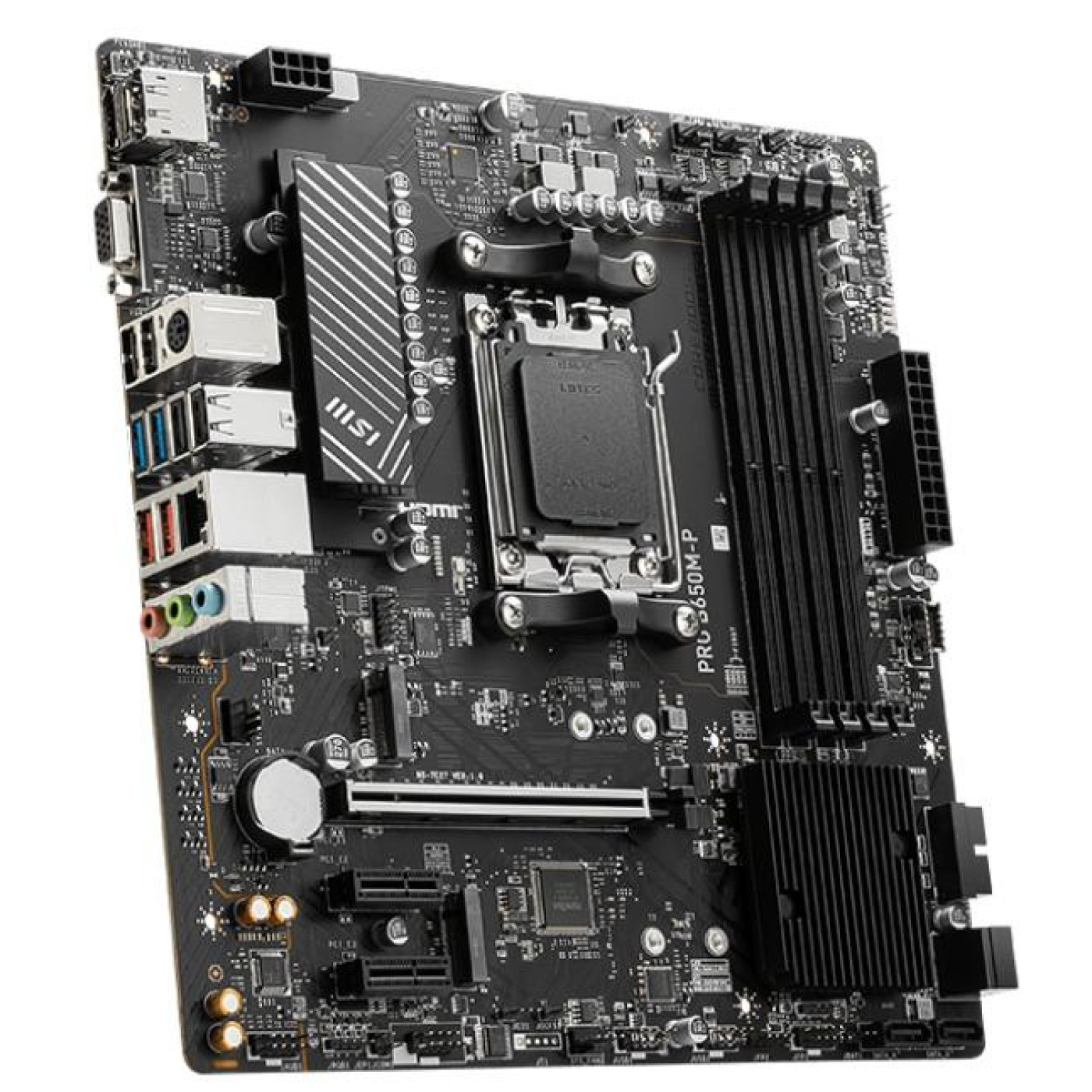 Материнская плата MSI Pro B650M-P (PRO B650M-P) (Socket AM5, AMD B650, Micro-ATX) U1