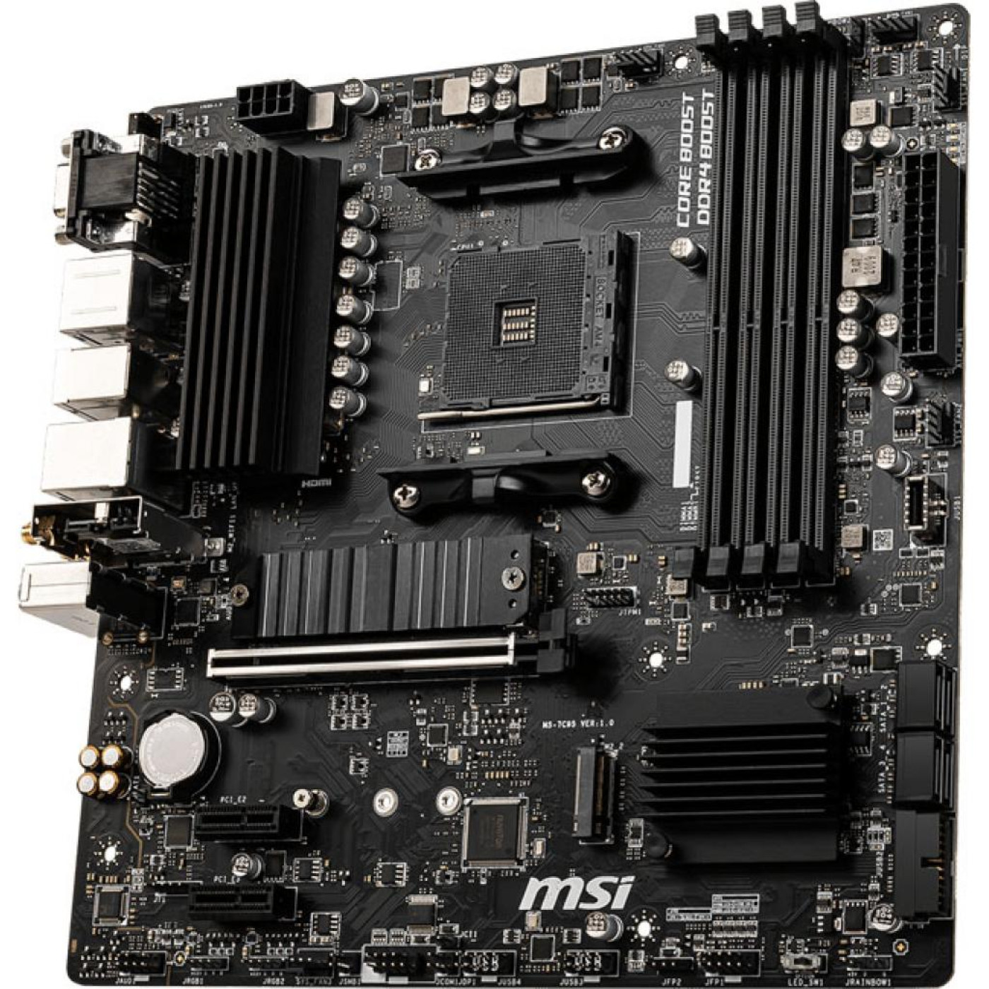 Материнська плата MSI B550M PRO-VDH WIFI (B550M PRO-VDH WIFI) (Socket AM4, AMD B550, Micro-ATX)