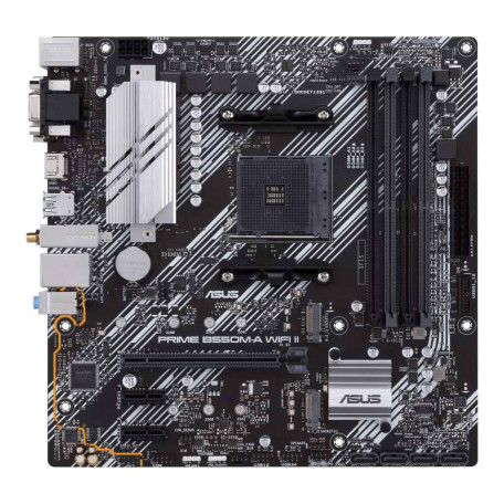 Материнська плата ASUS PRIME B550M-A WIFI II (PRIME B550M-A WI-FI II) (Socket AM4, AMD B550, Micro-ATX)
