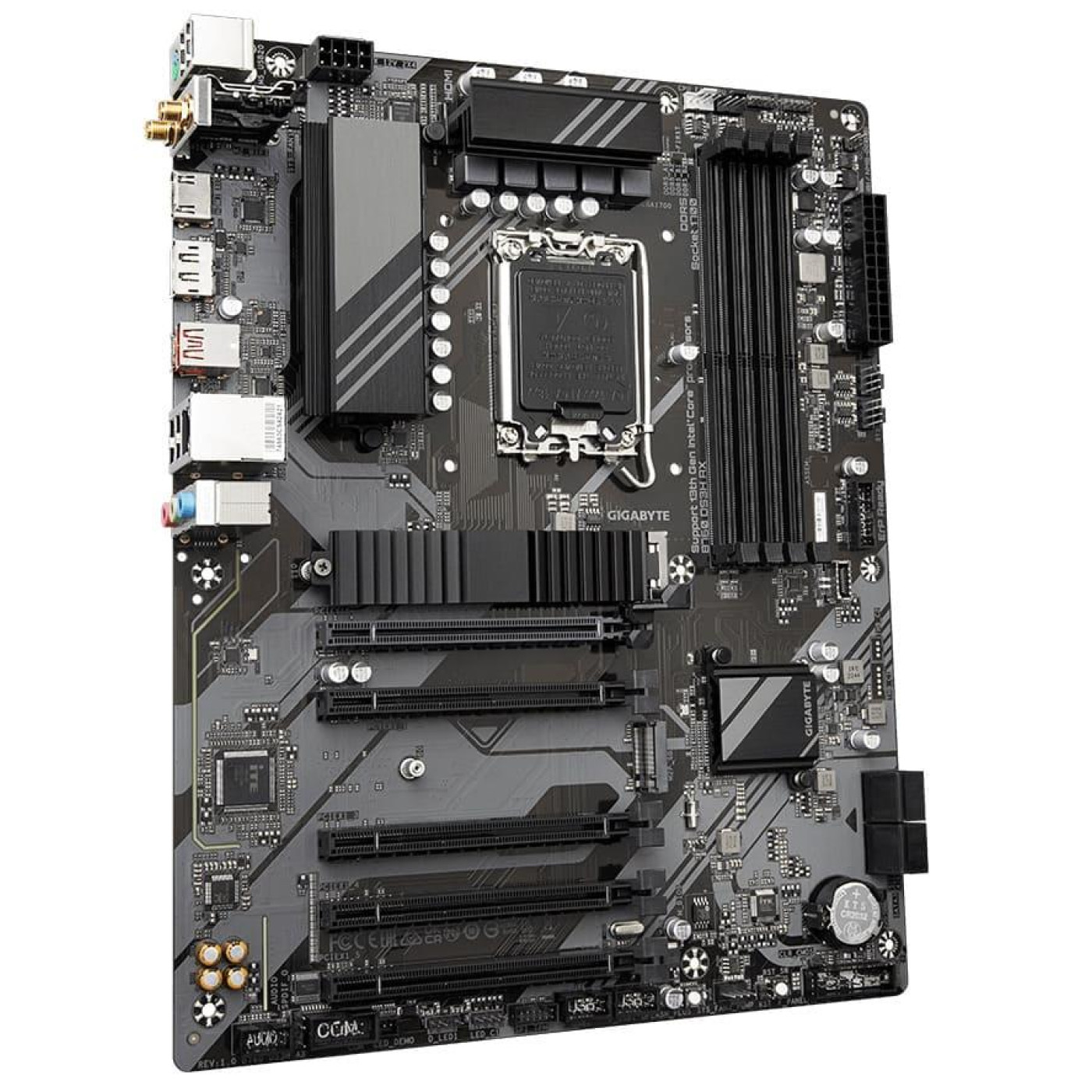 Материнская плата Gigabyte B760 DS3H AX (B760 DS3H AX) (Socket 1700, Intel B760, ATX)