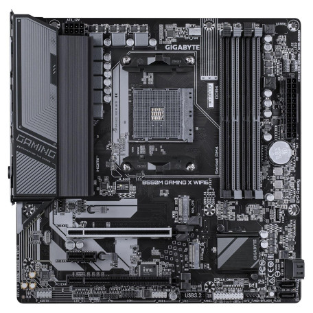 Материнська плата GIGABYTE B550M GAMING X WIFI6 (B550M GAMING X WIFI6) (Socket AM4, AMD B550, Micro-ATX)