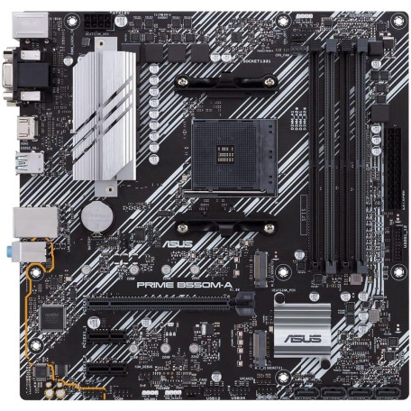 Материнська плата ASUS PRIME B550M-A (Prime B550M-A) (Socket AM4, AMD B550, Micro-ATX)