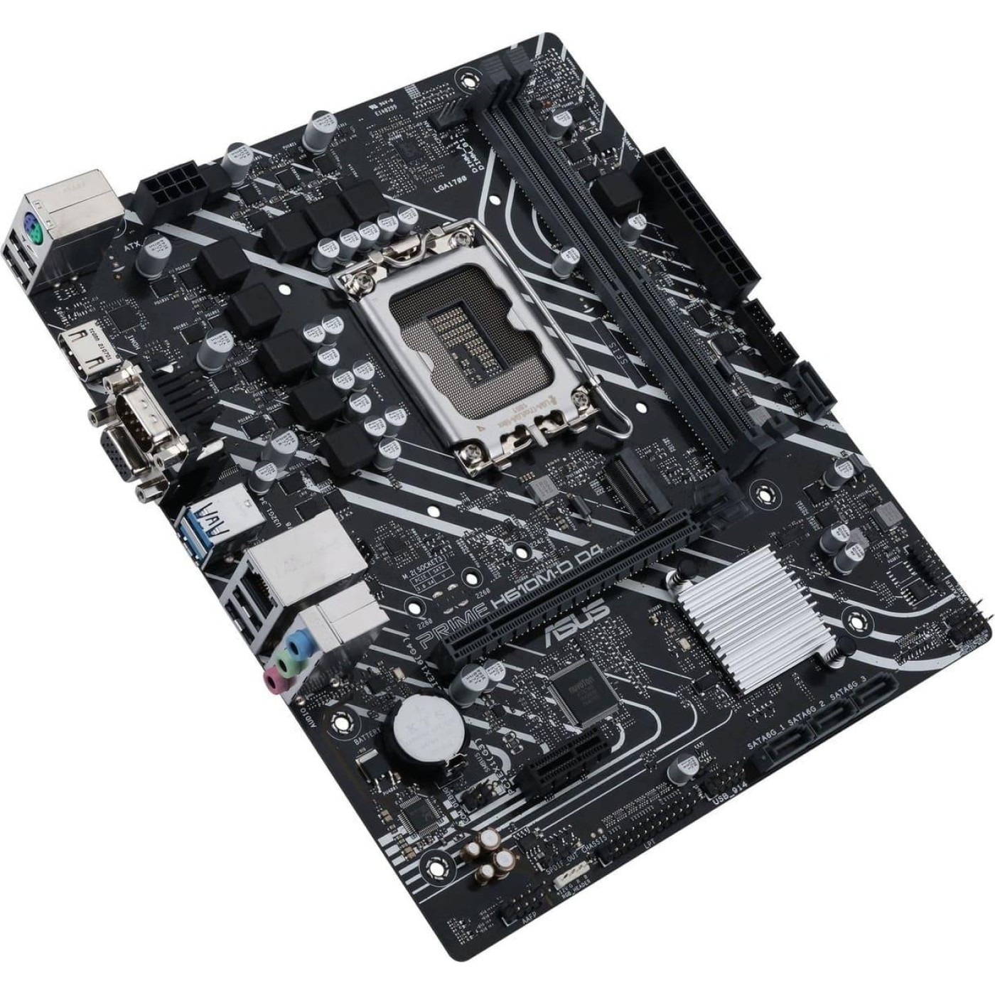 Материнська плата ASUS PRIME H610M-D D4 (PRIME H610M-D D4) (Socket 1700, Intel H610, Micro-ATX)
