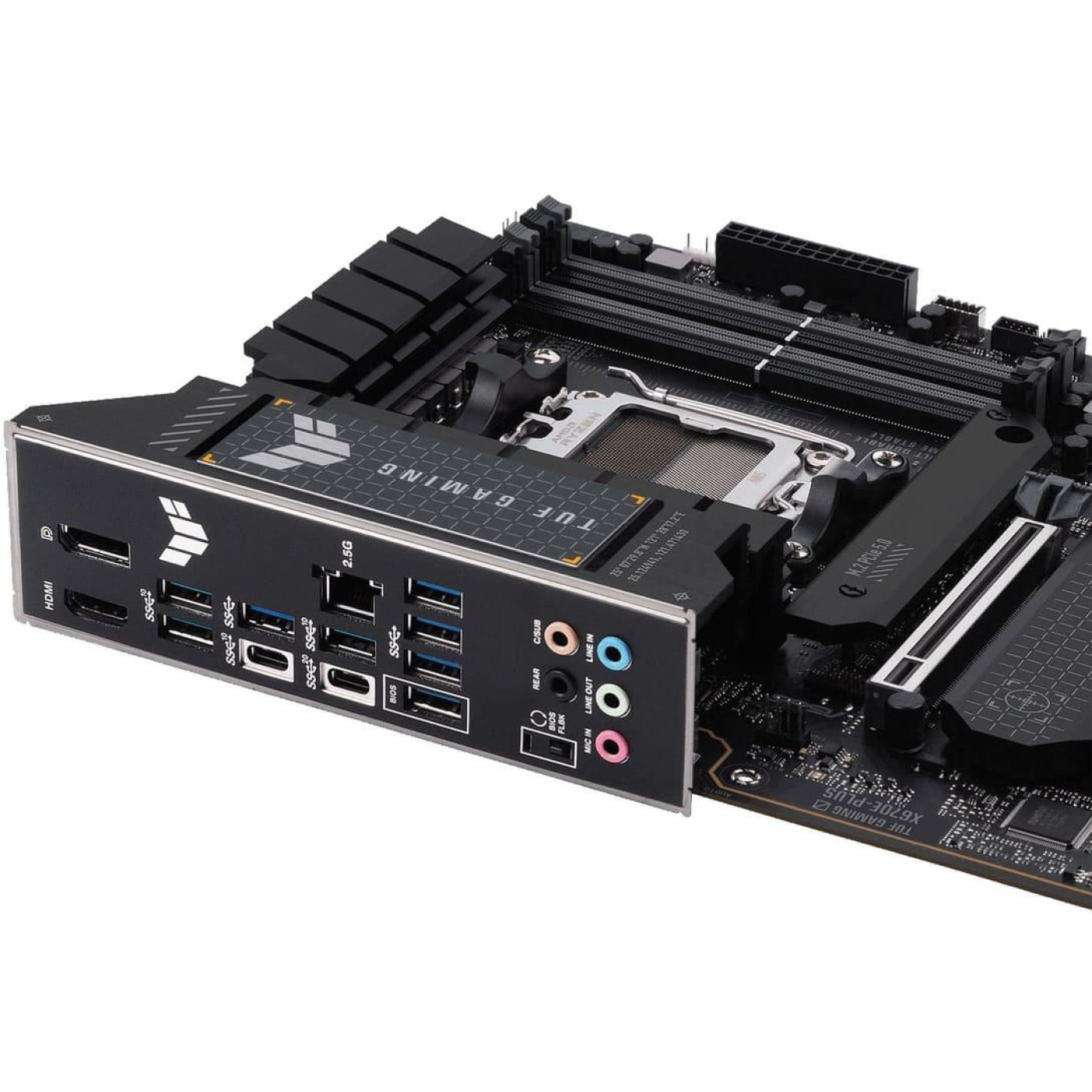 Материнська плата ASUS TUF GAMING X670E-PLUS (TUF GAMING X670E-PLUS) (Socket AM5, AMD X670, ATX) Б/в