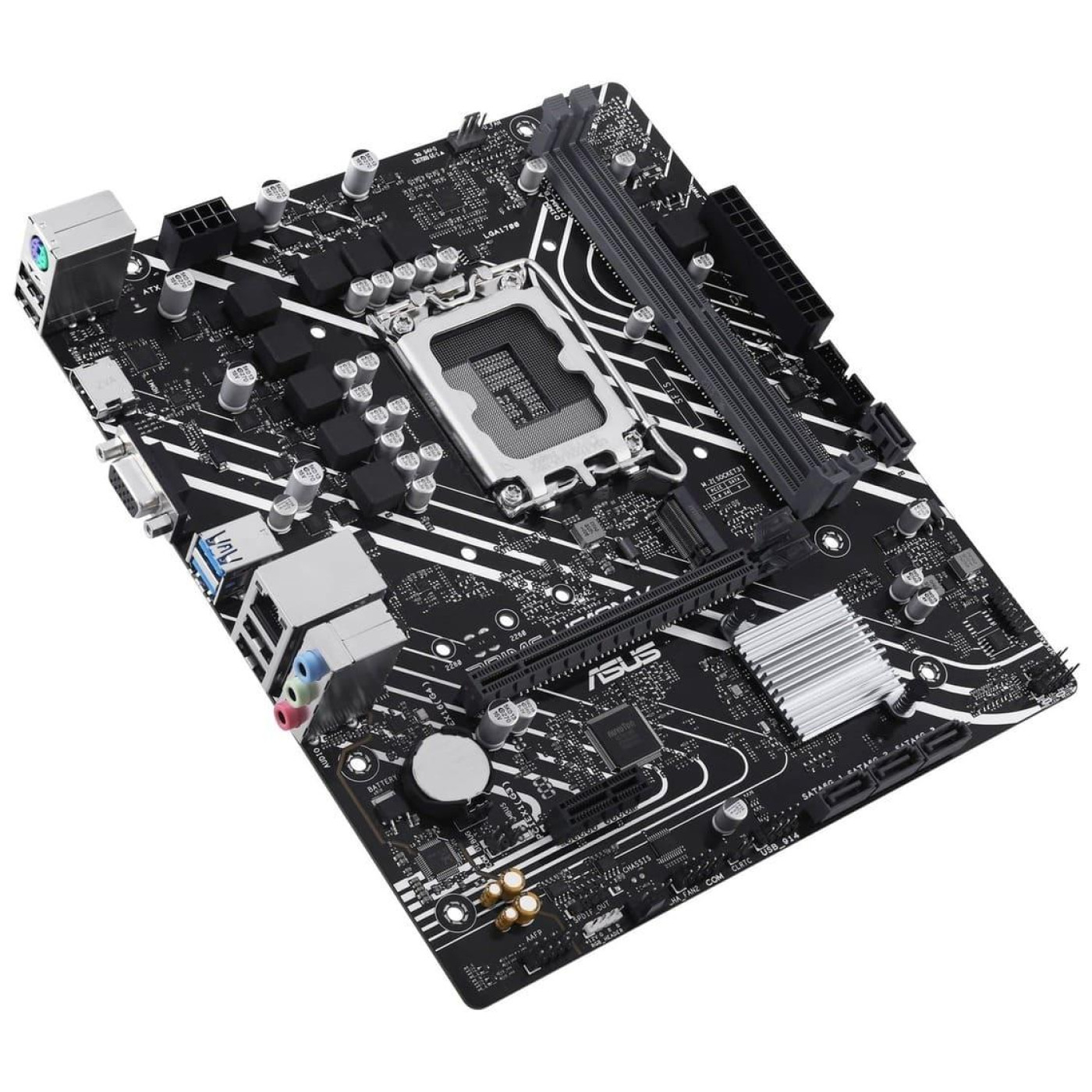 Материнская плата ASUS PRIME H610M-K (PRIME H610M-K) (Socket 1700, Intel H610, Micro-ATX)