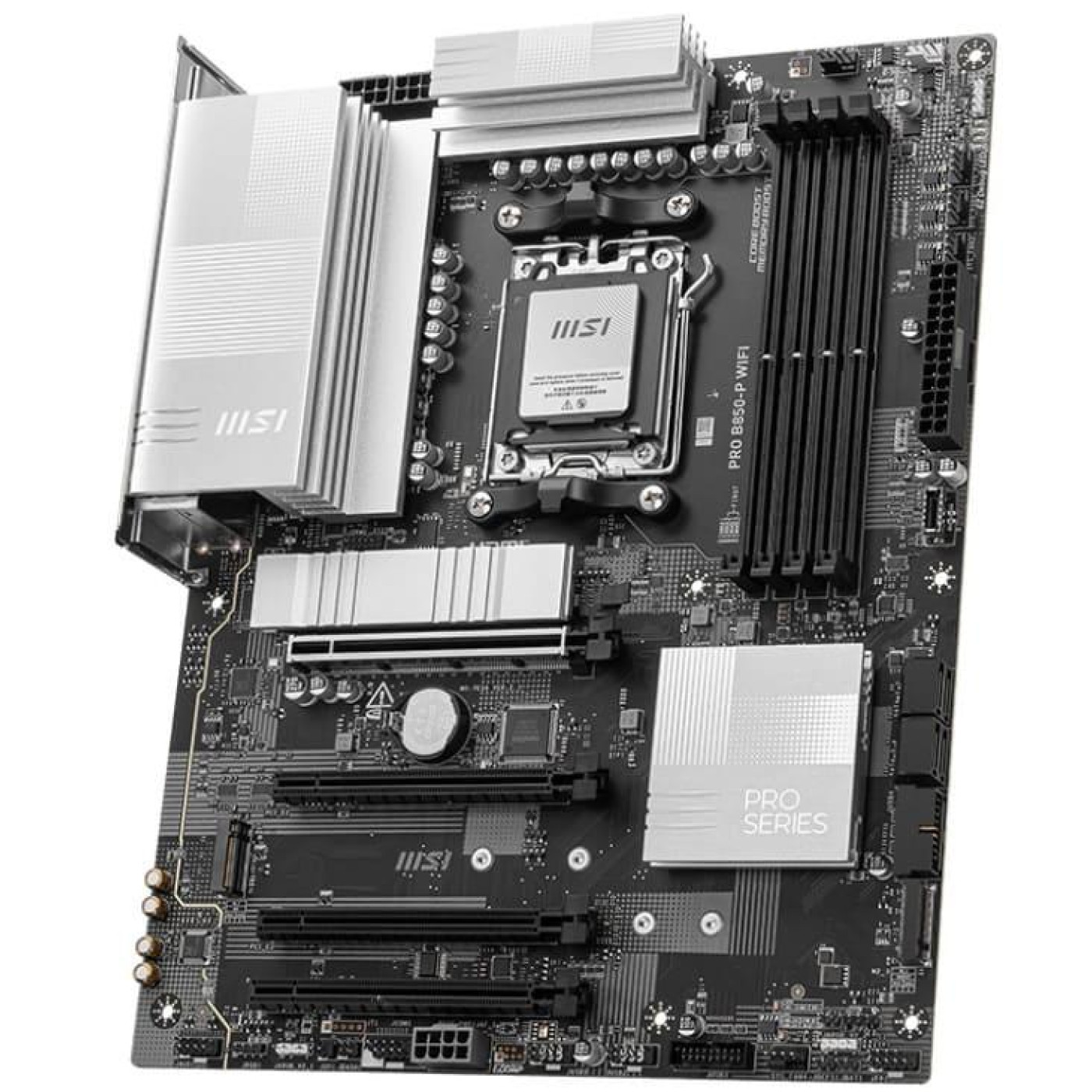 Материнська плата MSI PRO B850-P WIFI (PRO B850-P WIFI) (Socket AM5, AMD B850, ATX)