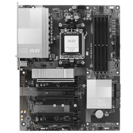 Материнська плата MSI PRO B840-P WIFI (PRO B840-P WIFI) (Socket AM5, AMD B840, ATX)