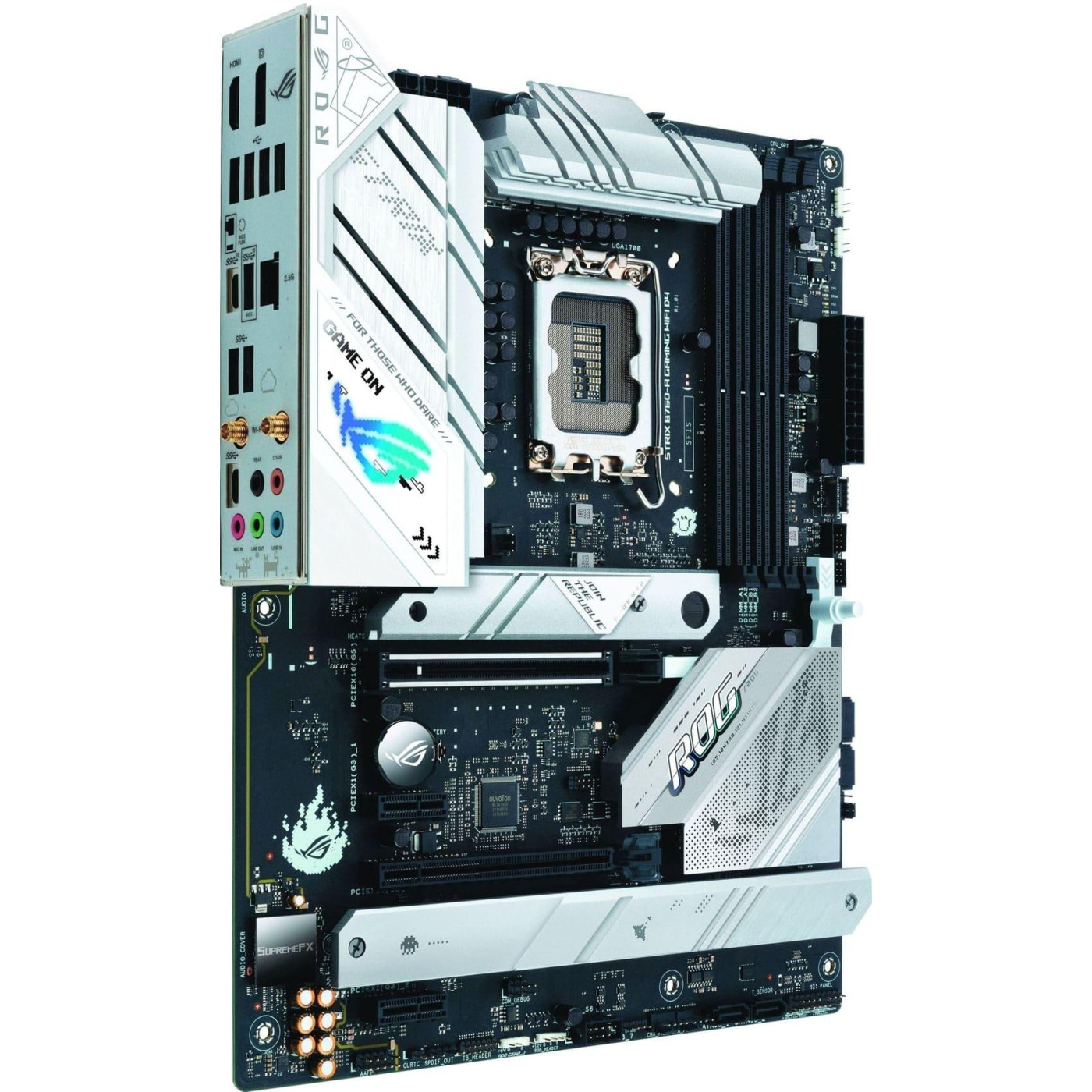 Материнская плата ASUS ROG STRIX B760-A GAMING WIFI (ROG STRIX B760-A GAMING WIFI) (Socket 1700, Intel B760, ATX)