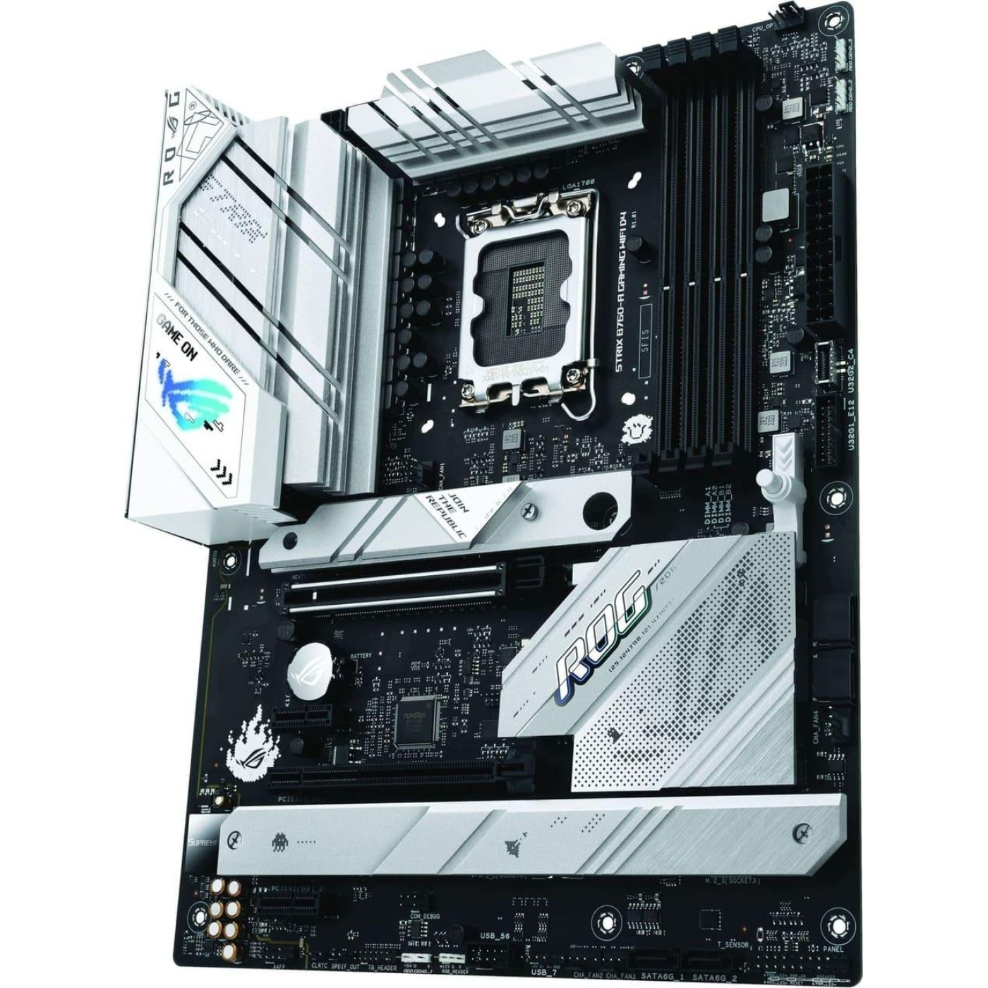 Материнская плата ASUS ROG STRIX B760-A GAMING WIFI (ROG STRIX B760-A GAMING WIFI) (Socket 1700, Intel B760, ATX)