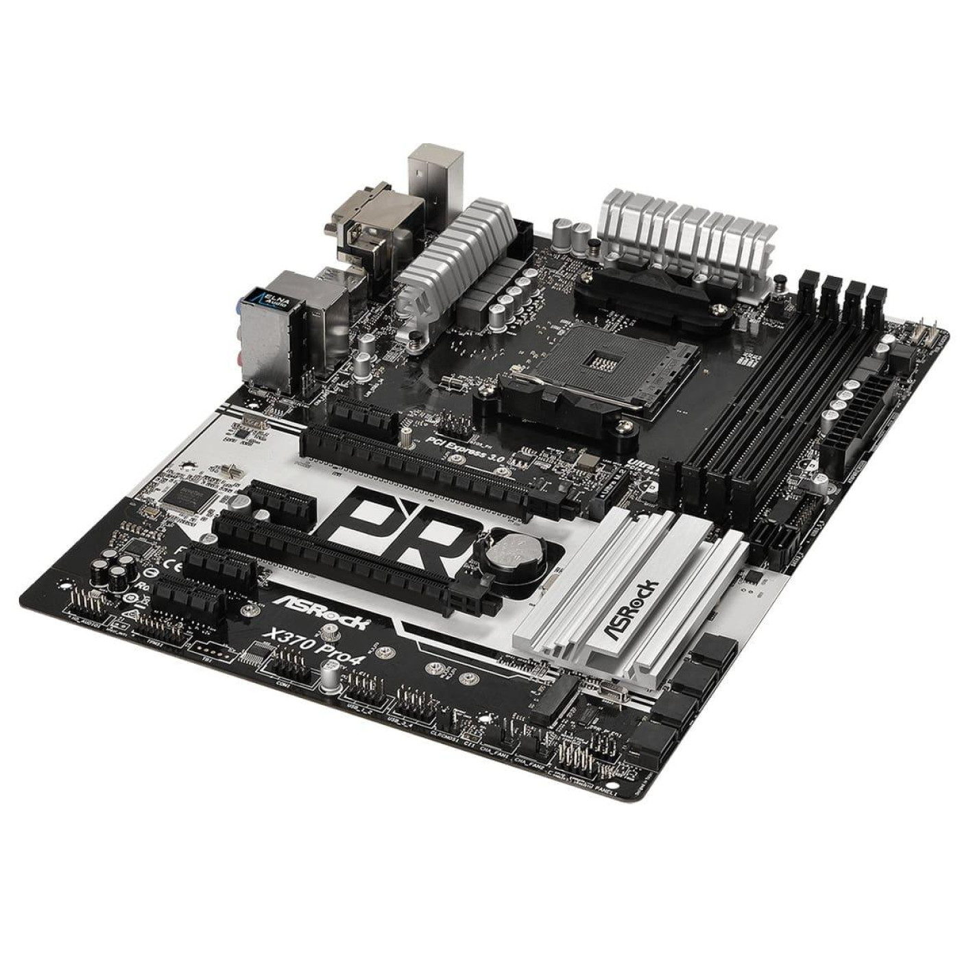 Материнська плата AsRock X370 Pro4 (X370 Pro4) (Socket AM4, AMD X370, ATX) Б/в