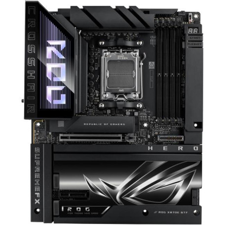 Материнская плата ASUS ROG CROSSHAIR X870E HERO BTF (ROG CROSSHAIR X870E HERO BTF) (Socket AM5, AMD X870E, ATX)