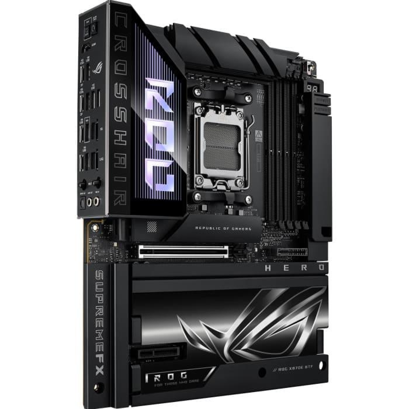Материнская плата ASUS ROG CROSSHAIR X870E HERO BTF (ROG CROSSHAIR X870E HERO BTF) (Socket AM5, AMD X870E, ATX)